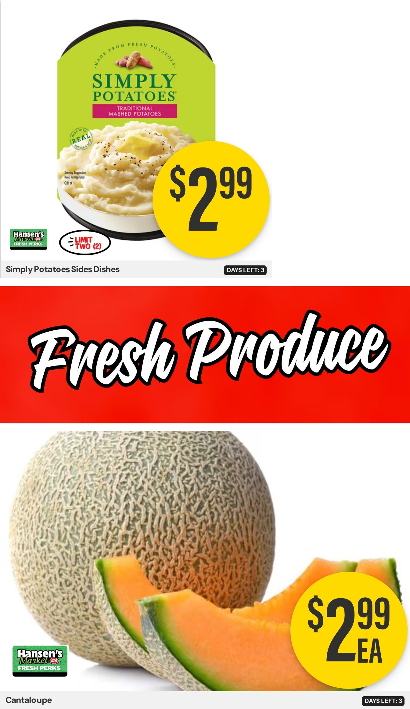 Hansen's IGA Wisconsin (Bangor, WI) Weekly Ad August 24 - 30, 2026