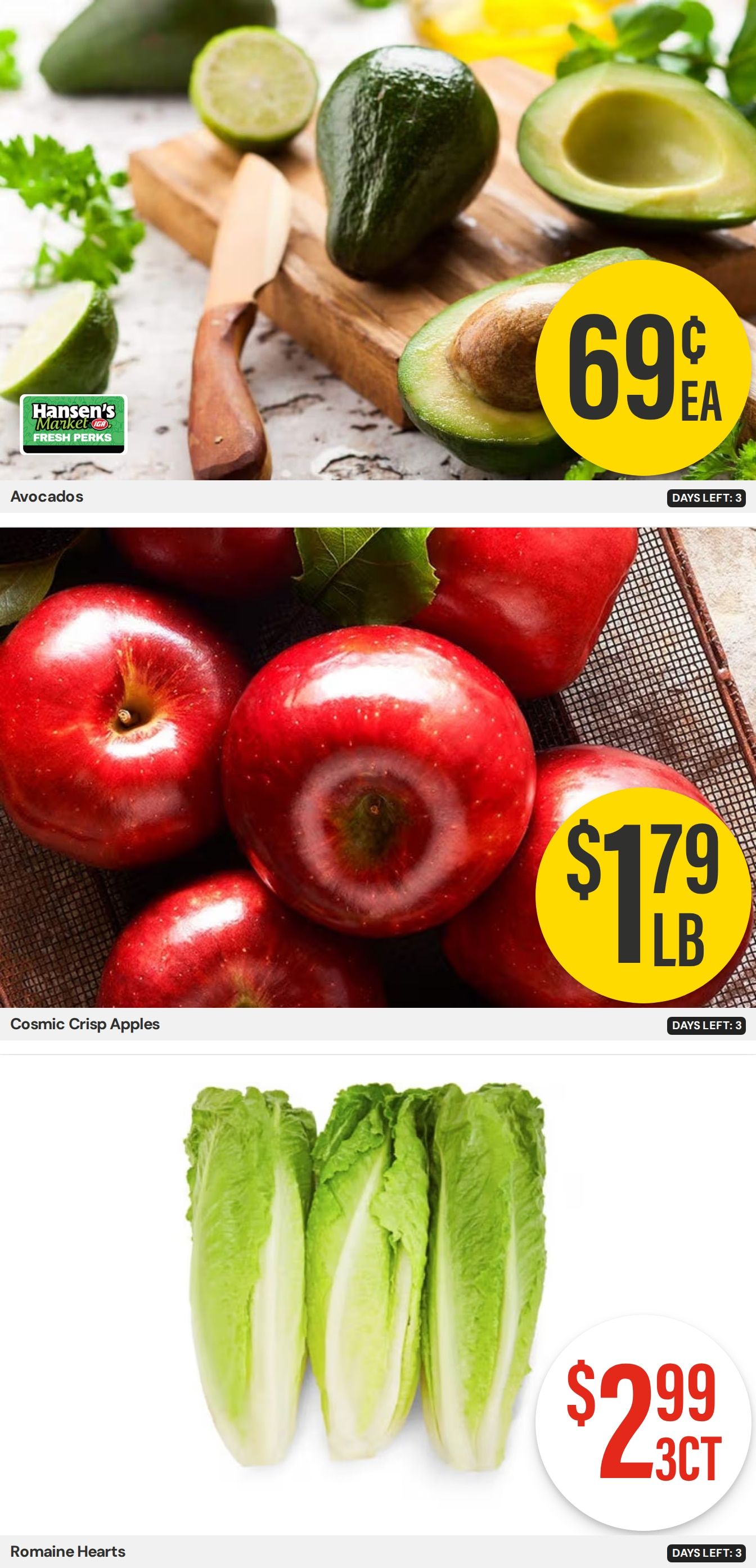 Hansen's IGA Wisconsin (Bangor, WI) Weekly Ad August 24 - 30, 2026
