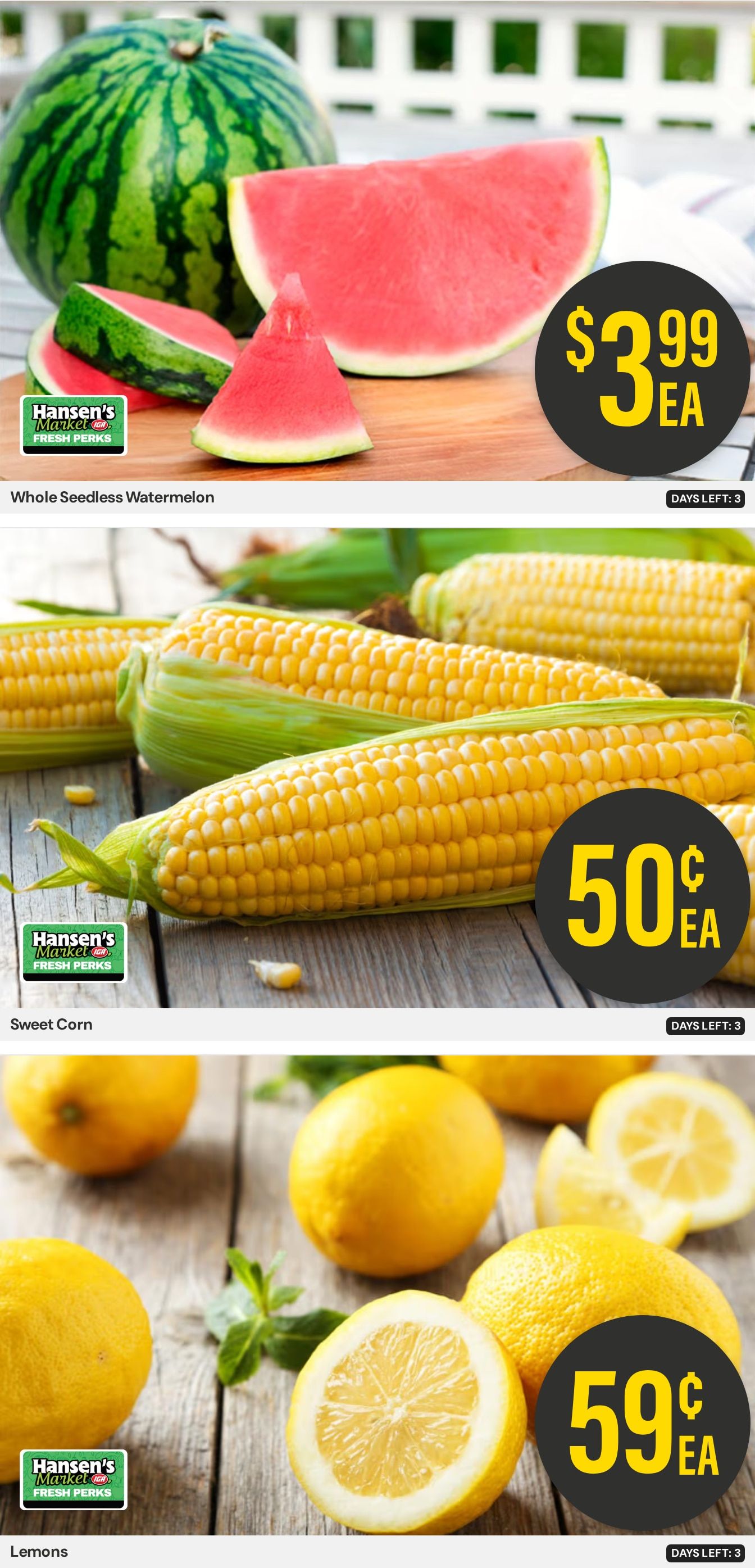 Hansen's IGA Wisconsin (Bangor, WI) Weekly Ad August 24 - 30, 2026
