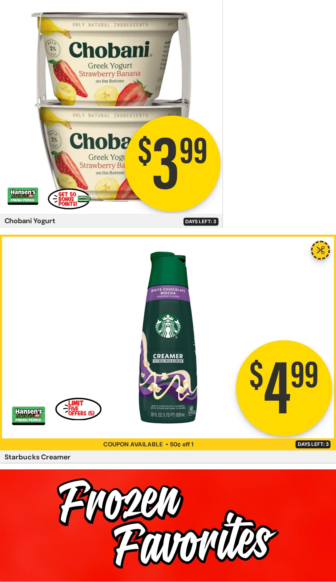 Hansen's IGA Wisconsin (Bangor, WI) Weekly Ad August 24 - 30, 2026
