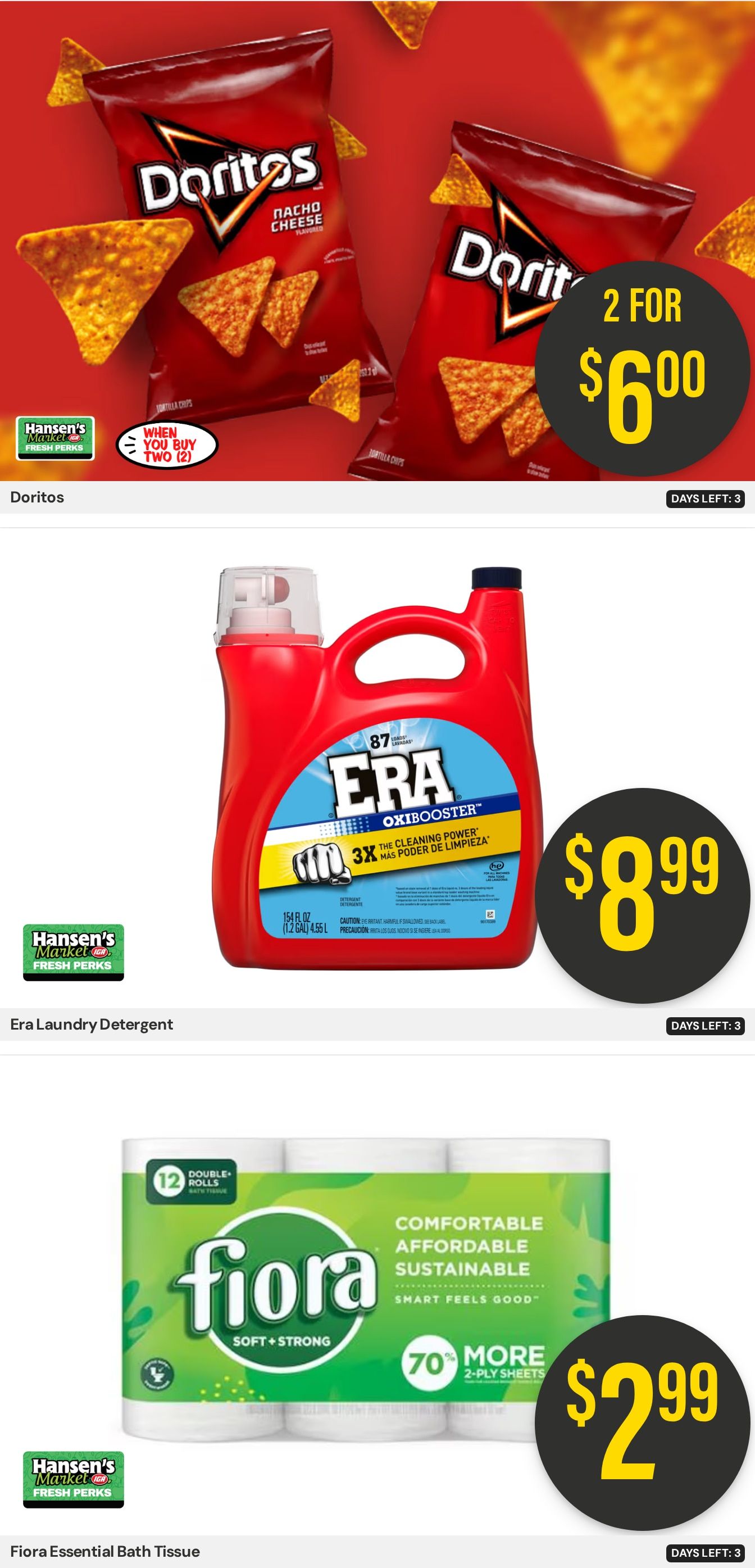 Hansen's IGA Wisconsin (Bangor, WI) Weekly Ad August 24 - 30, 2026