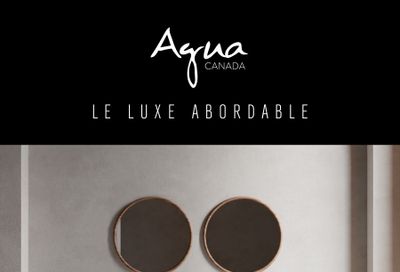 Agua Canada Annual Product Catalog Weekly Ad January 1 - December 31, 2026