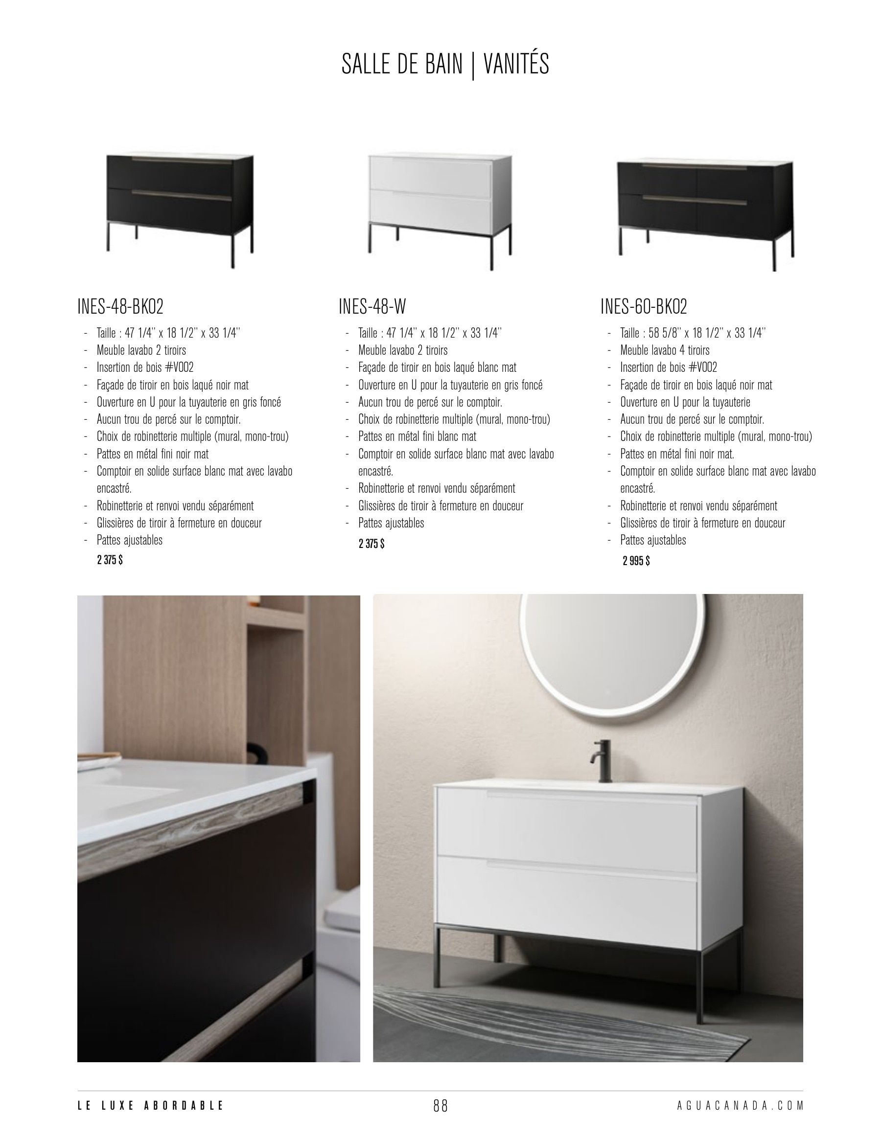 Agua Canada Annual Product Catalog Weekly Ad January 1 - December 31, 2026