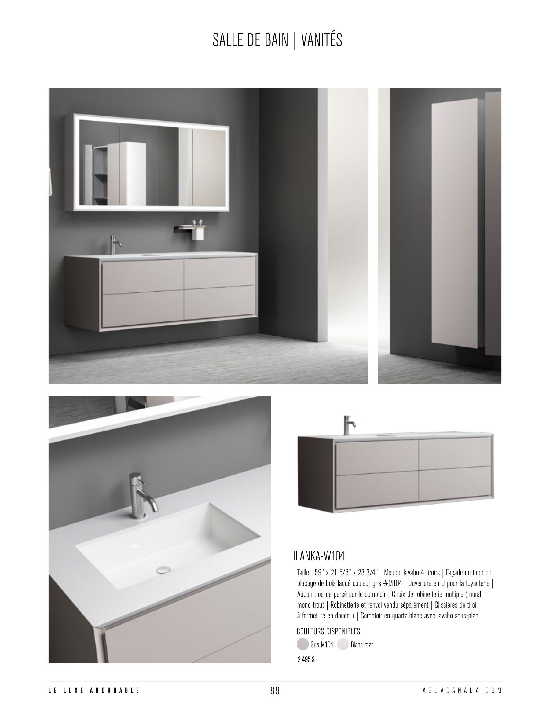 Agua Canada Annual Product Catalog Weekly Ad January 1 - December 31, 2026