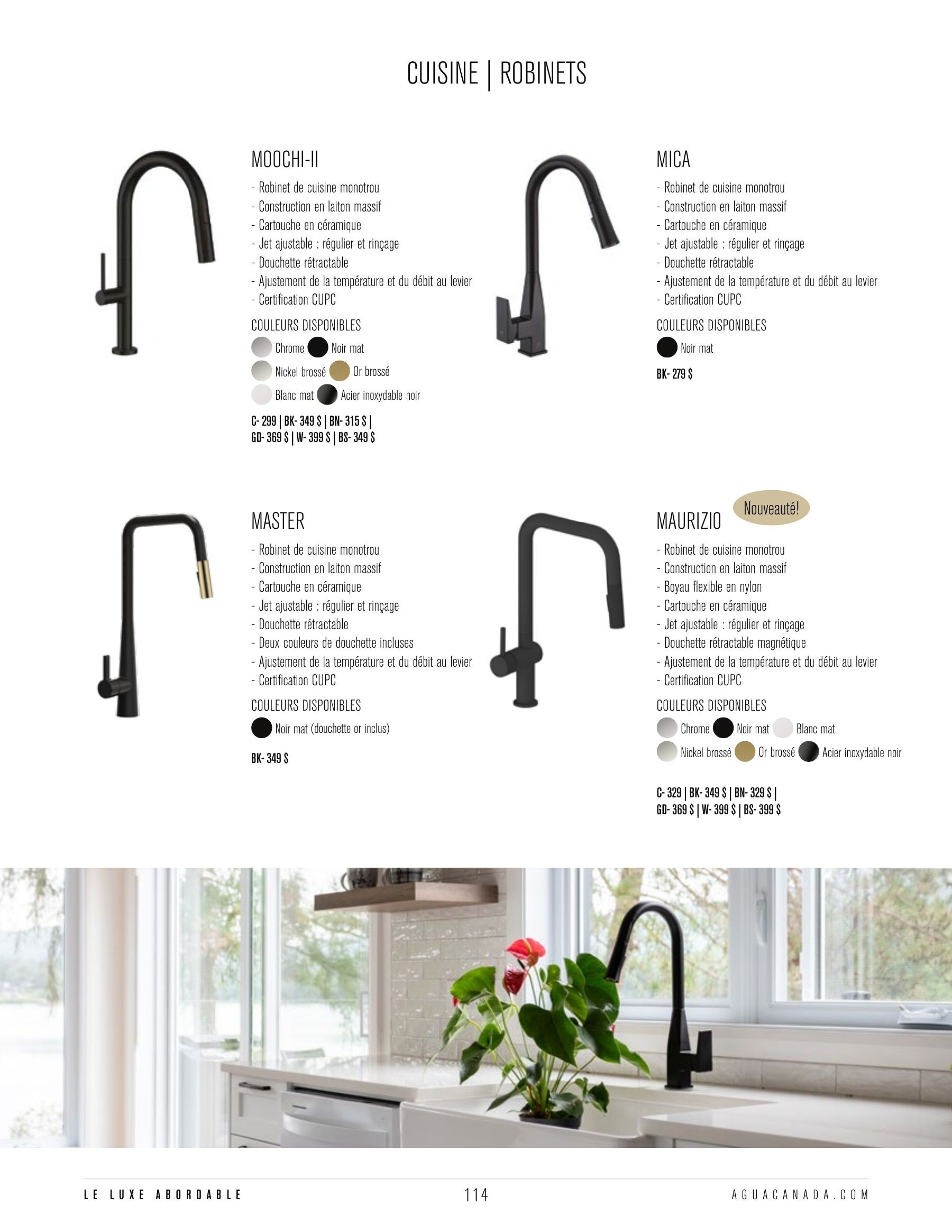 Agua Canada Annual Product Catalog Weekly Ad January 1 - December 31, 2026