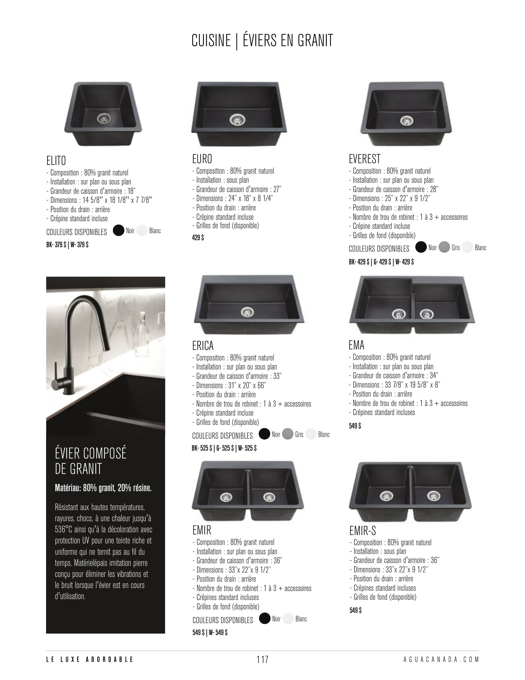 Agua Canada Annual Product Catalog Weekly Ad January 1 - December 31, 2026