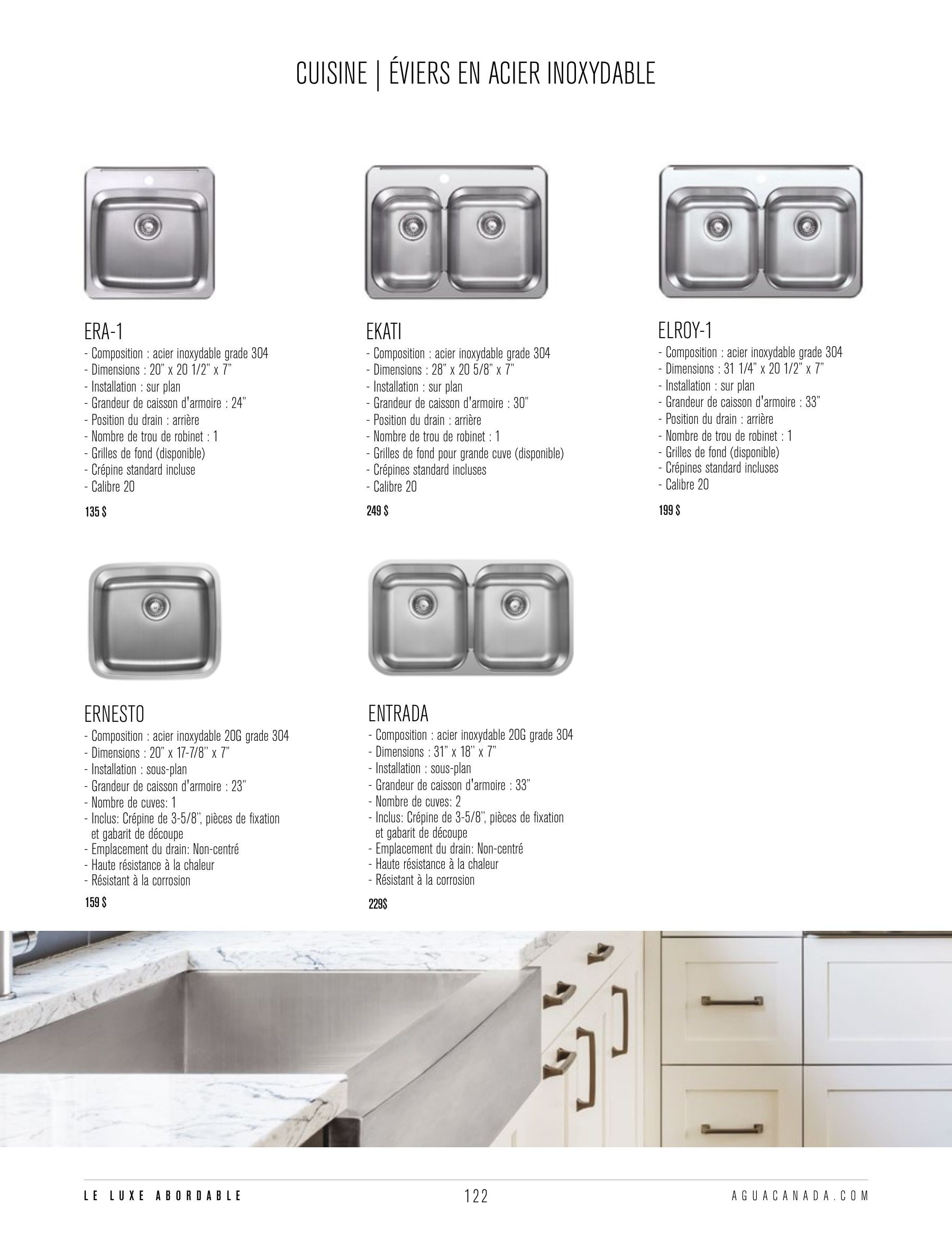 Agua Canada Annual Product Catalog Weekly Ad January 1 - December 31, 2026