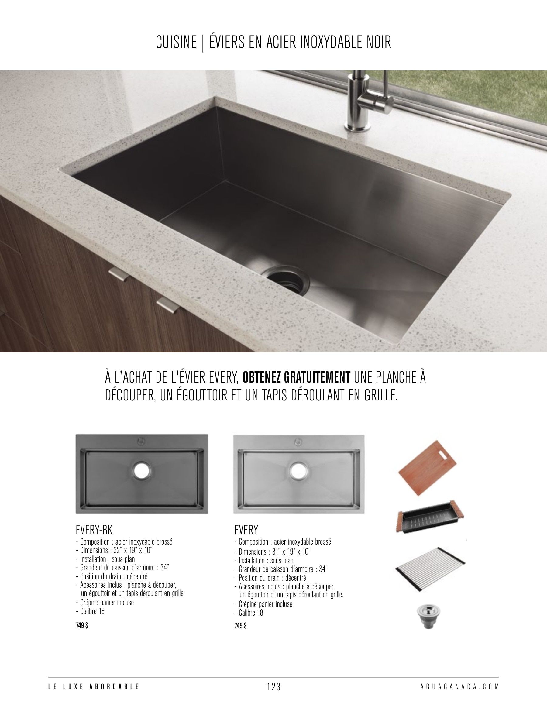 Agua Canada Annual Product Catalog Weekly Ad January 1 - December 31, 2026