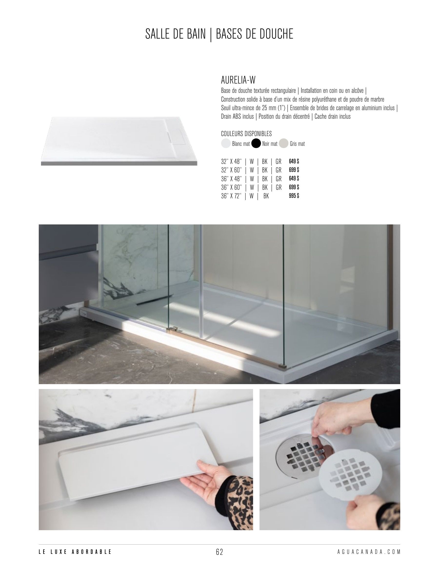 Agua Canada Annual Product Catalog Weekly Ad January 1 - December 31, 2026