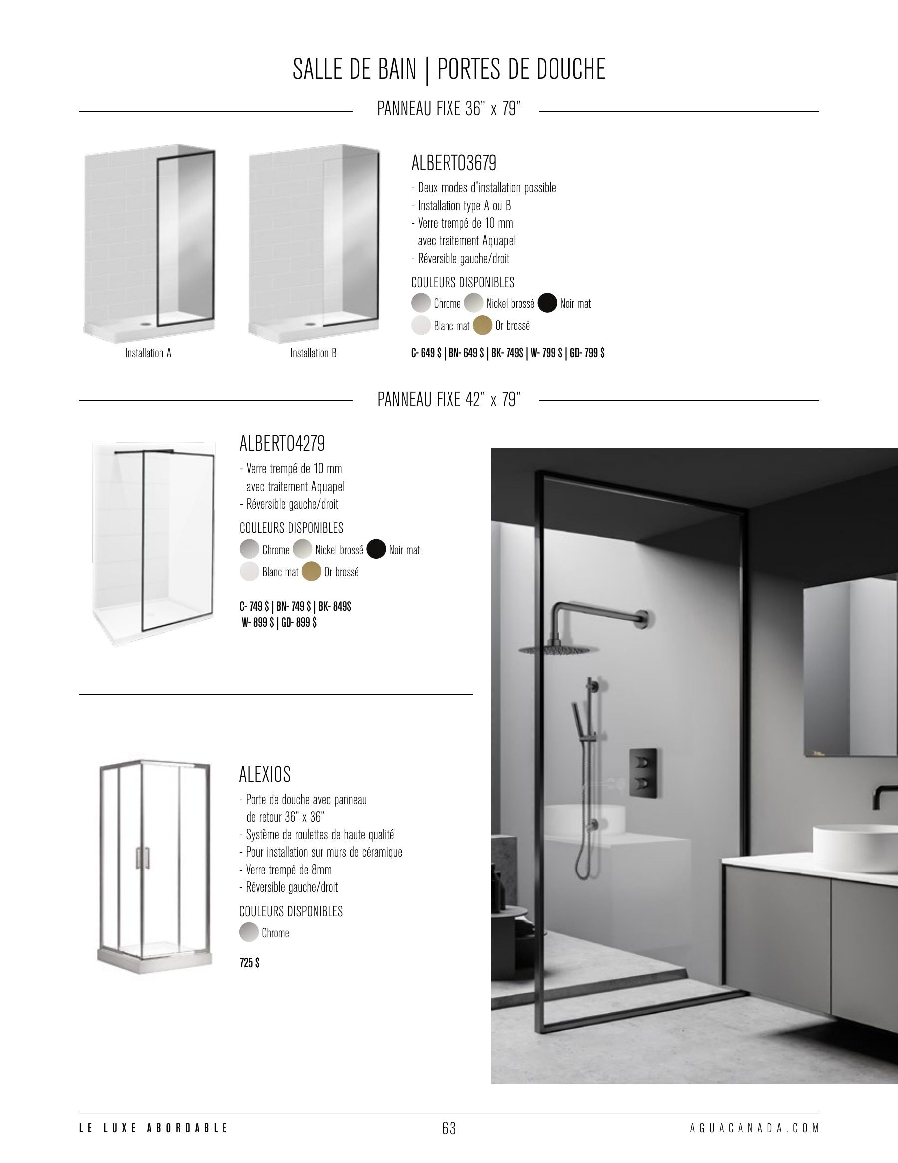 Agua Canada Annual Product Catalog Weekly Ad January 1 - December 31, 2026