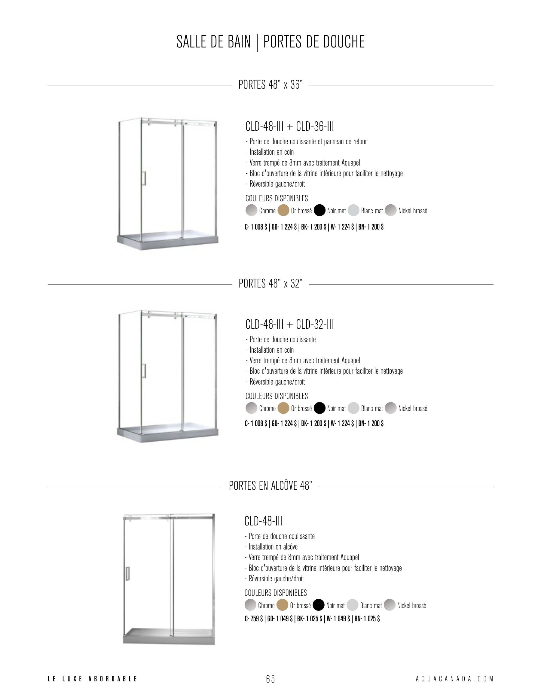 Agua Canada Annual Product Catalog Weekly Ad January 1 - December 31, 2026