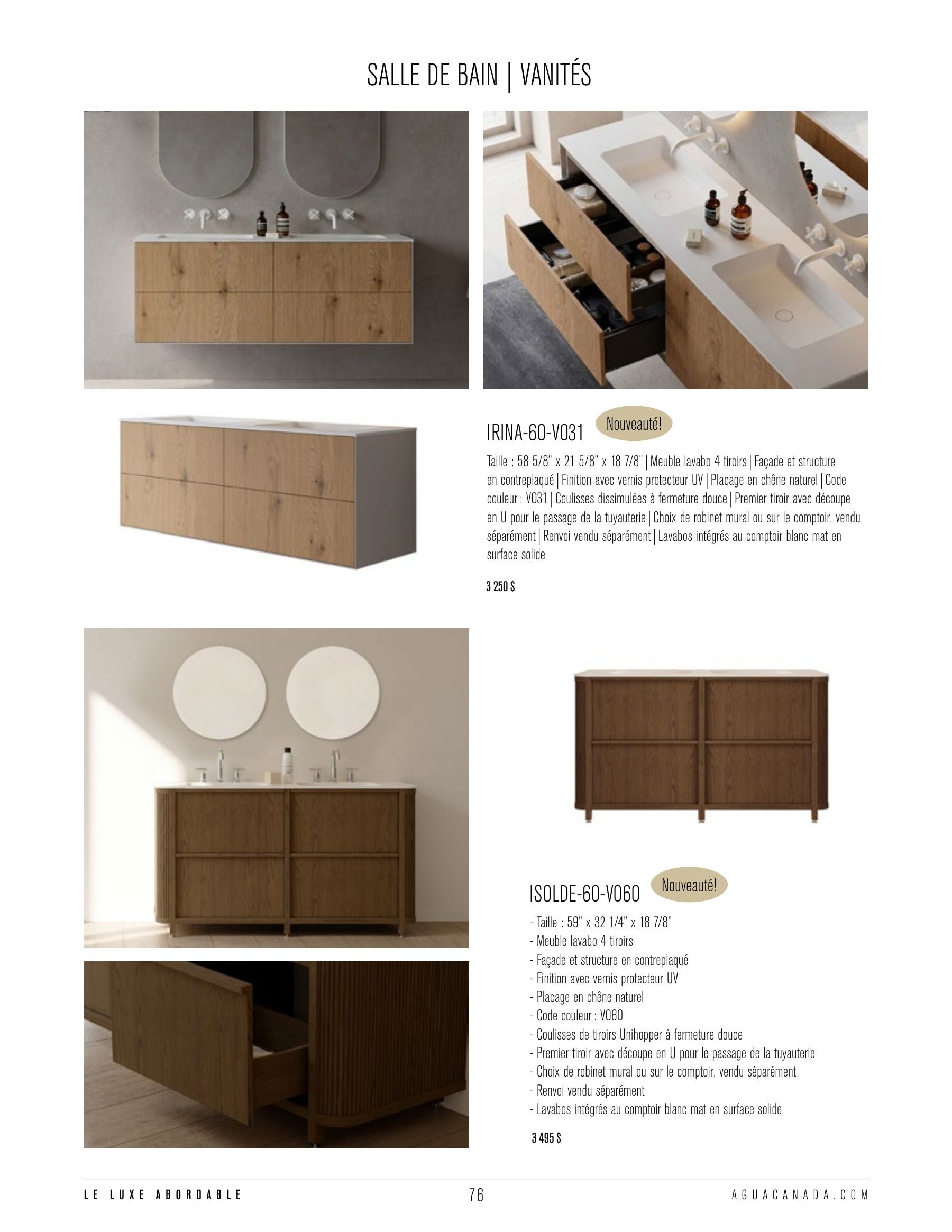 Agua Canada Annual Product Catalog Weekly Ad January 1 - December 31, 2026