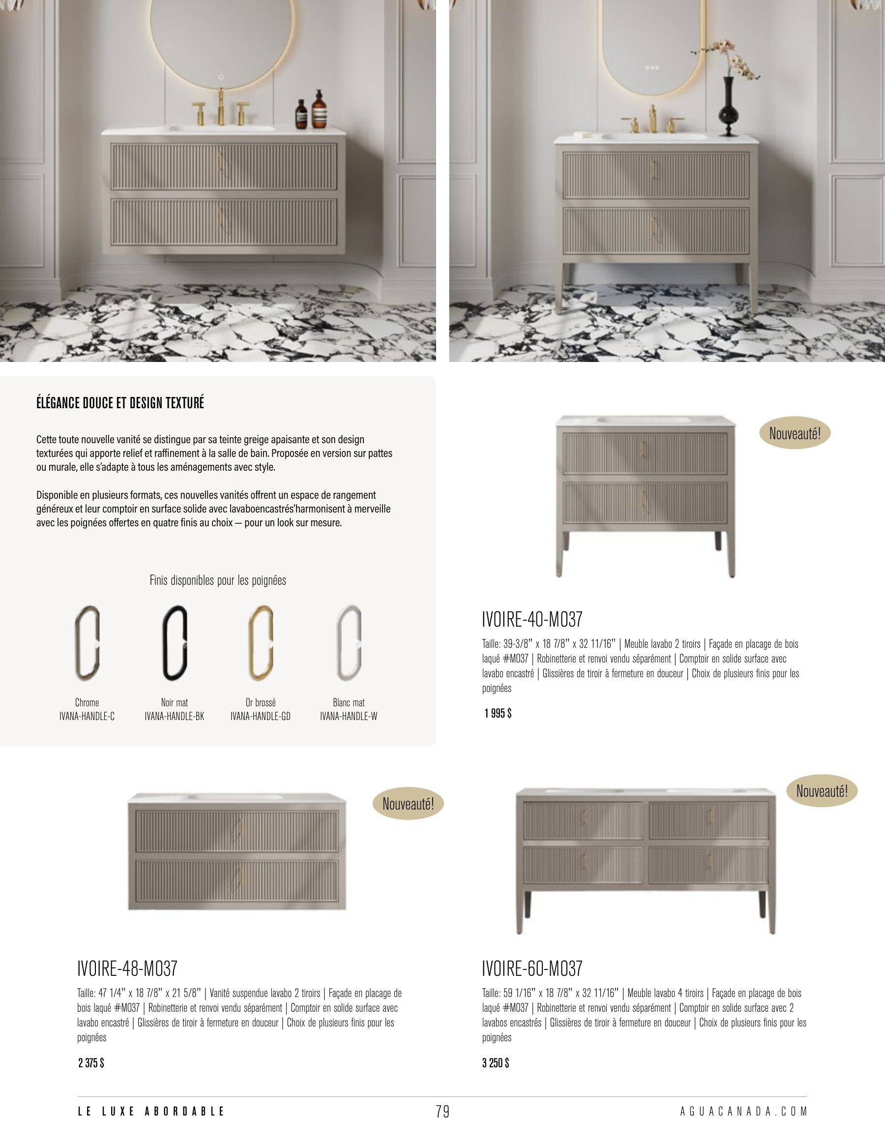 Agua Canada Annual Product Catalog Weekly Ad January 1 - December 31, 2026