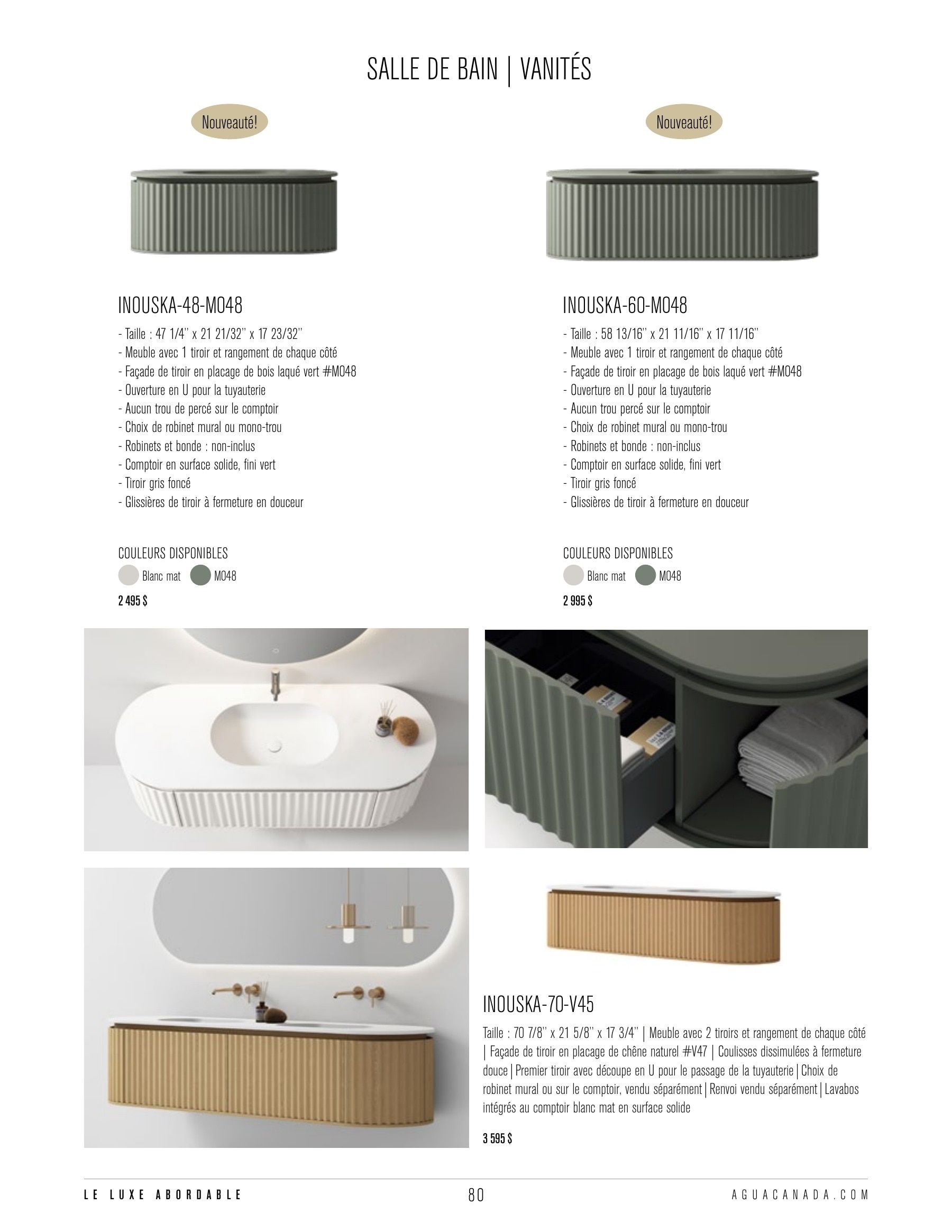 Agua Canada Annual Product Catalog Weekly Ad January 1 - December 31, 2026