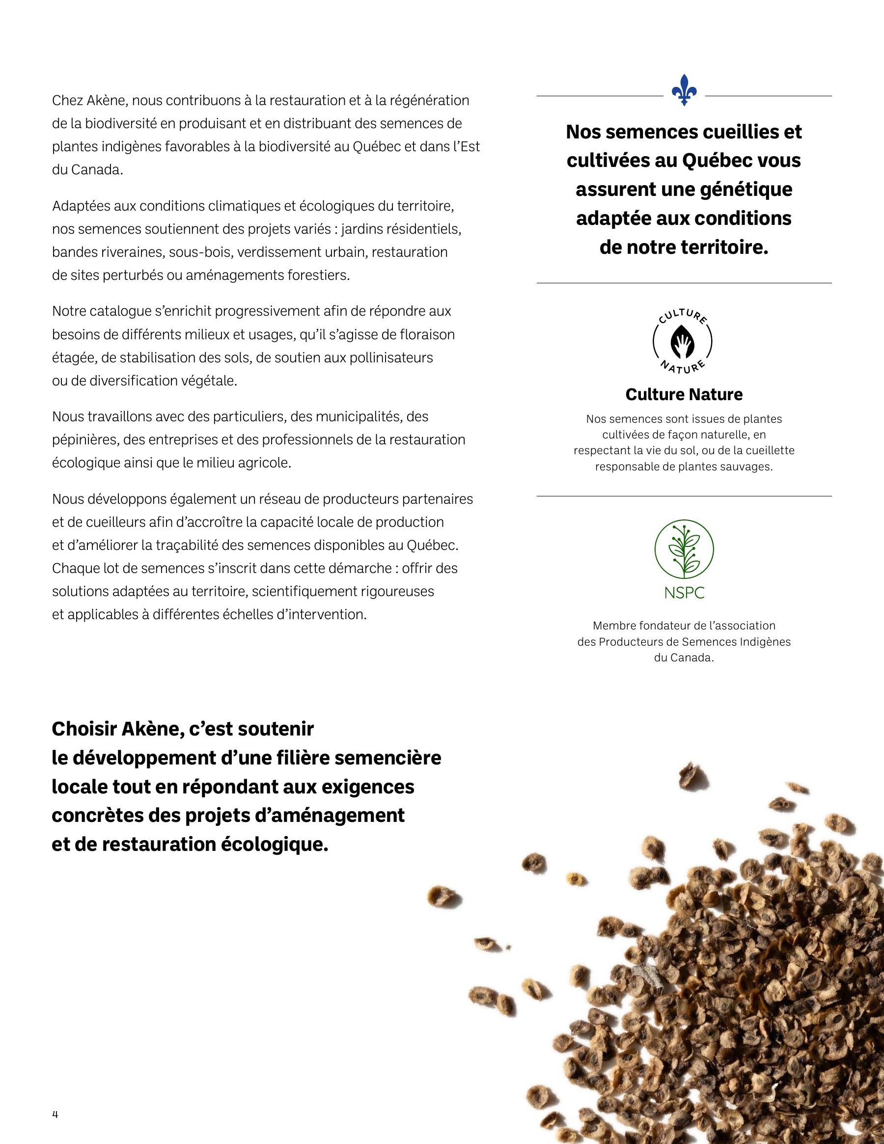 Akène Detailed Seed Catalog Weekly Ad January 1 - December 31, 2026