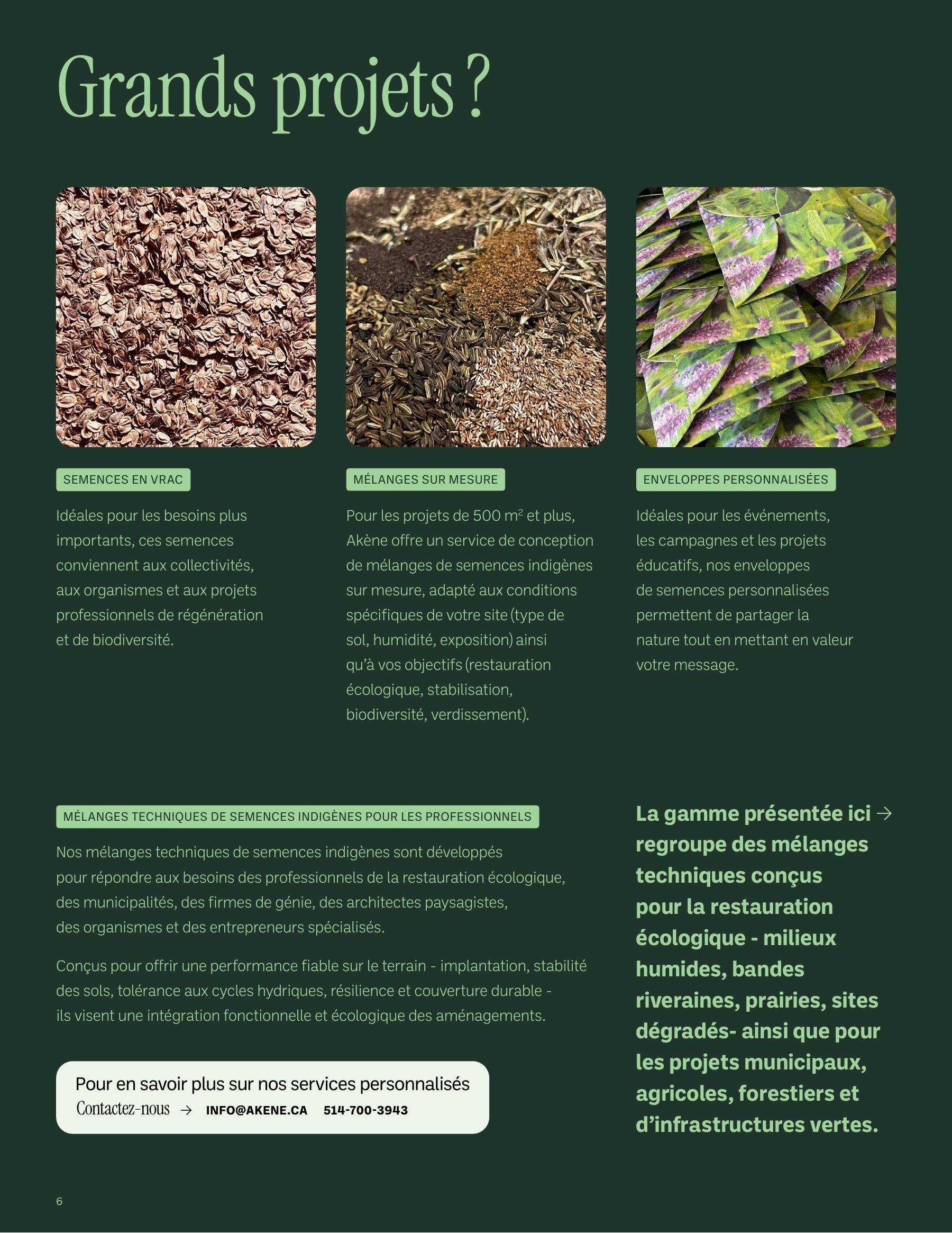 Akène Detailed Seed Catalog Weekly Ad January 1 - December 31, 2026