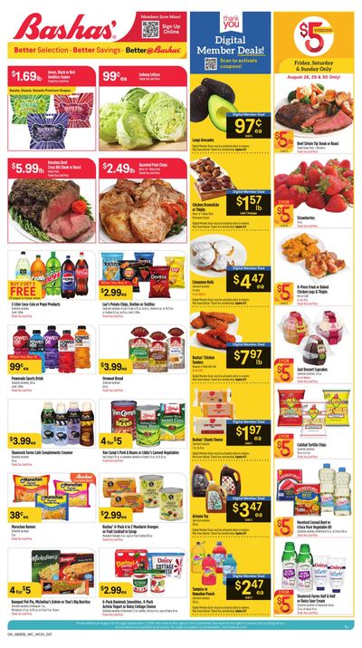 Bashas' Weekly Ad August 26 - September 1, 2026