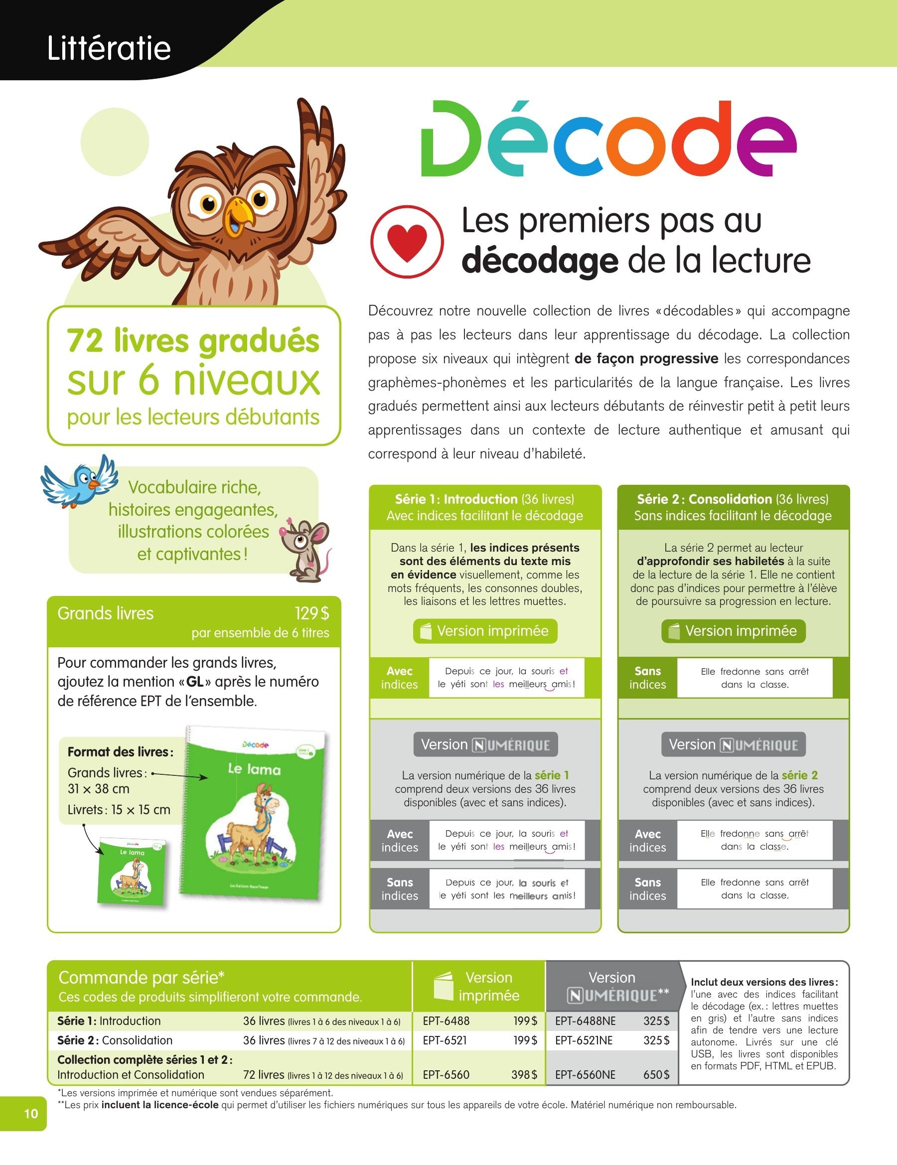 Les Éditions Passe-Temps Educational Products Catalog Weekly Ad April 1, 2026 - June 30, 2027