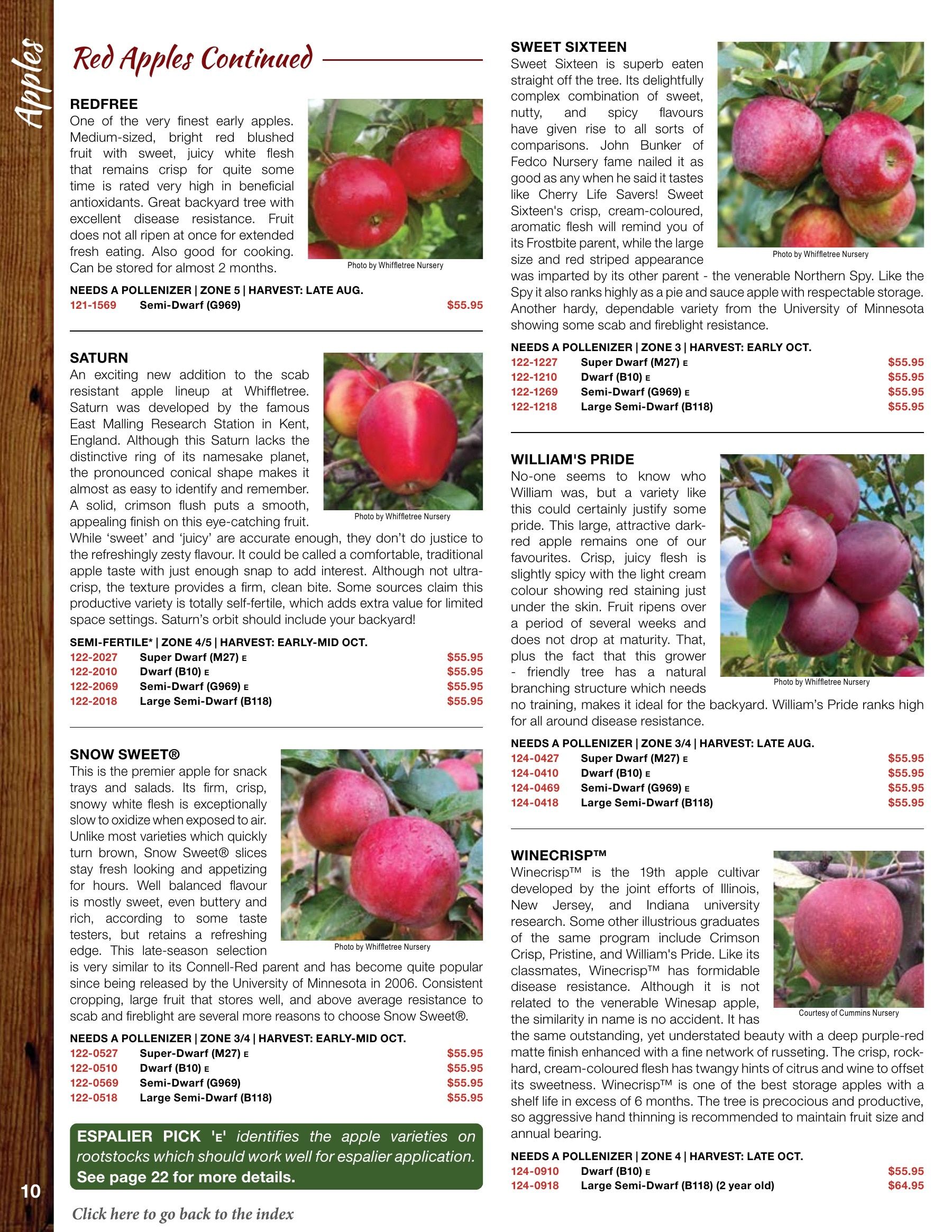 Whiffletree Farm & Nursery Annual Catalog Weekly Ad January 1 - December 31, 2026