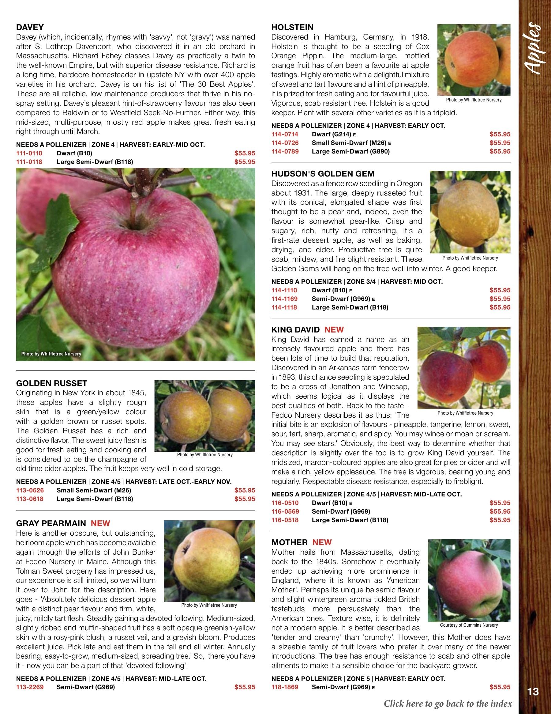 Whiffletree Farm & Nursery Annual Catalog Weekly Ad January 1 - December 31, 2026