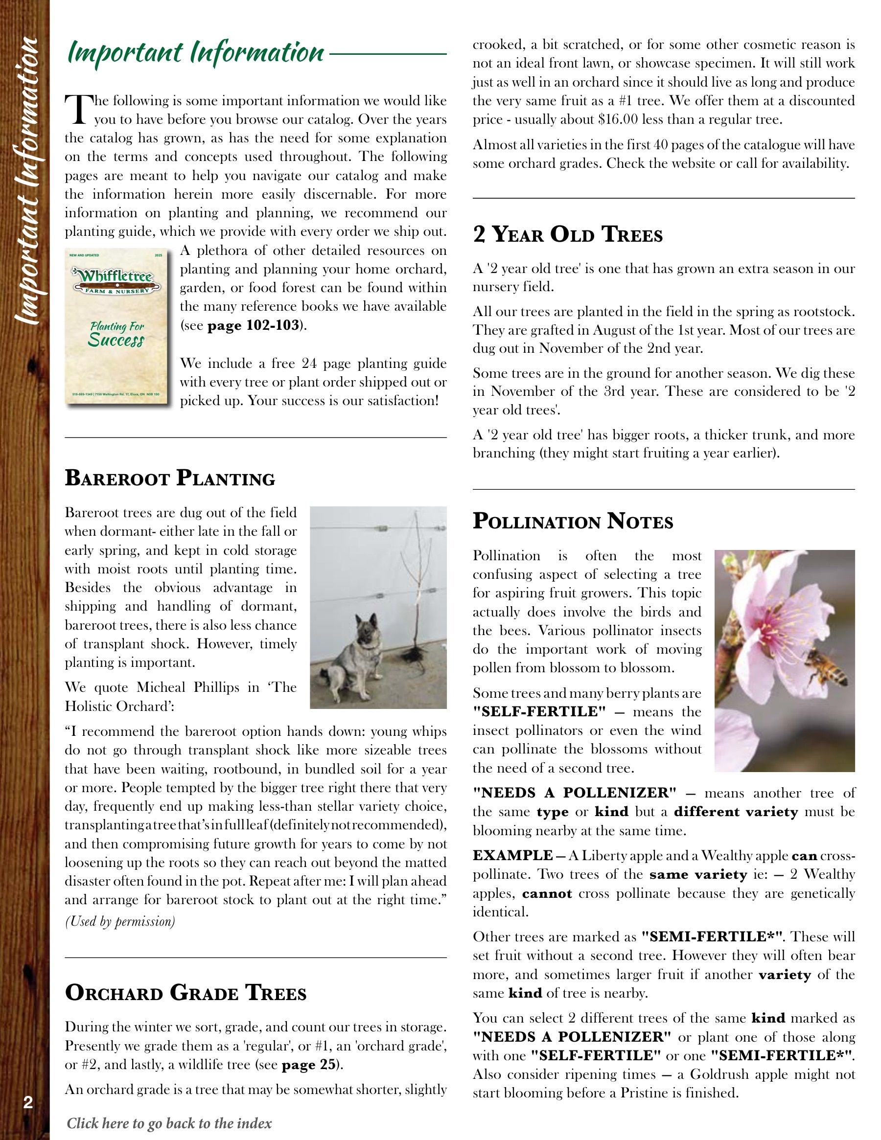 Whiffletree Farm & Nursery Annual Catalog Weekly Ad January 1 - December 31, 2026