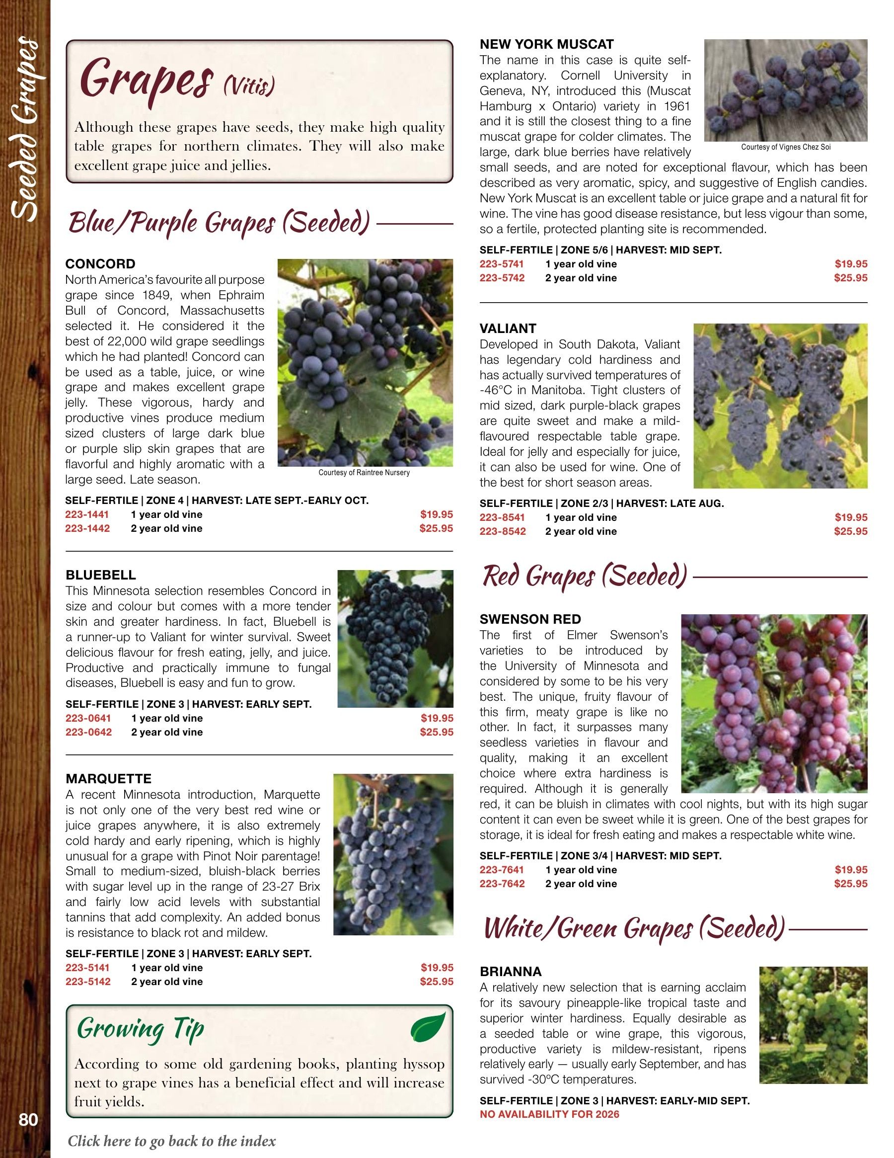 Whiffletree Farm & Nursery Annual Catalog Weekly Ad January 1 - December 31, 2026