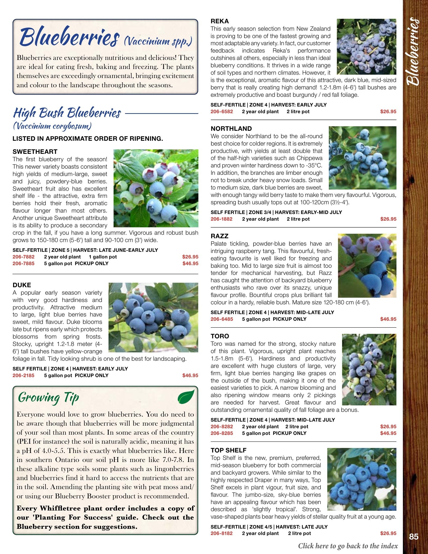 Whiffletree Farm & Nursery Annual Catalog Weekly Ad January 1 - December 31, 2026