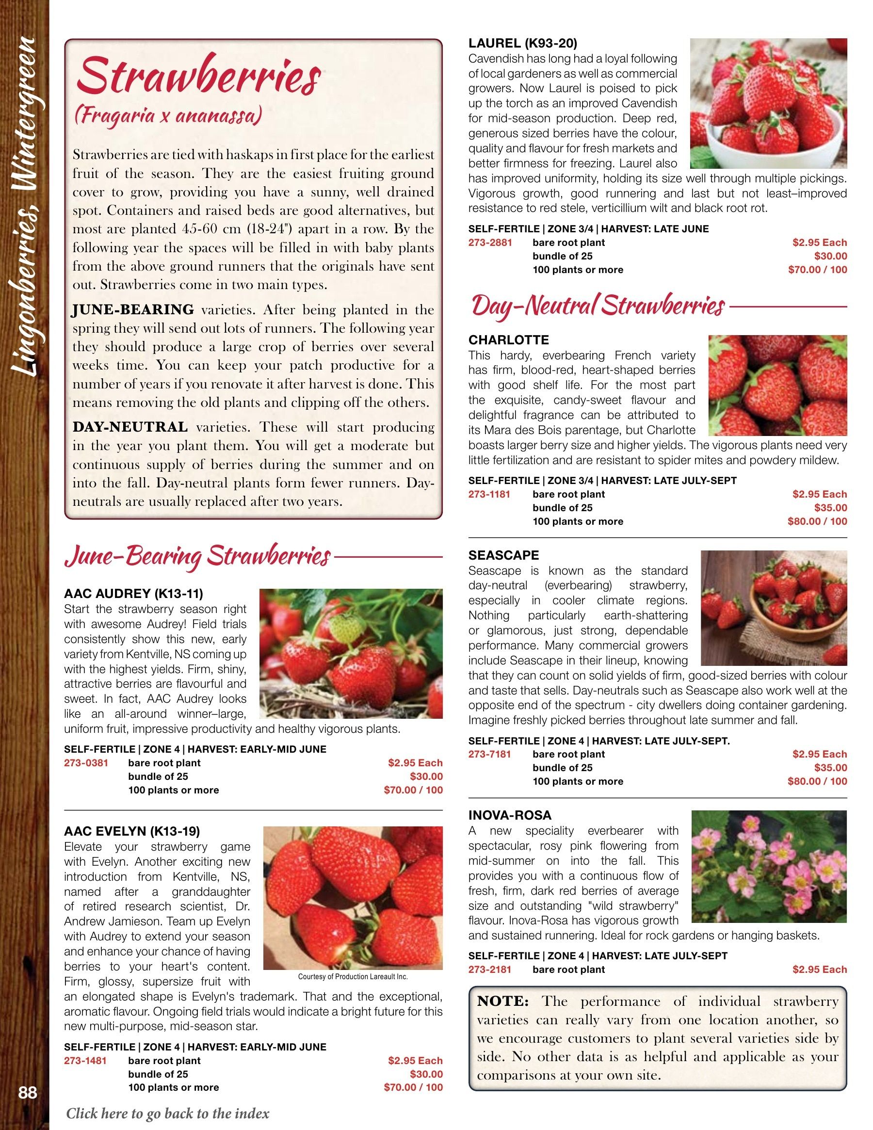 Whiffletree Farm & Nursery Annual Catalog Weekly Ad January 1 - December 31, 2026