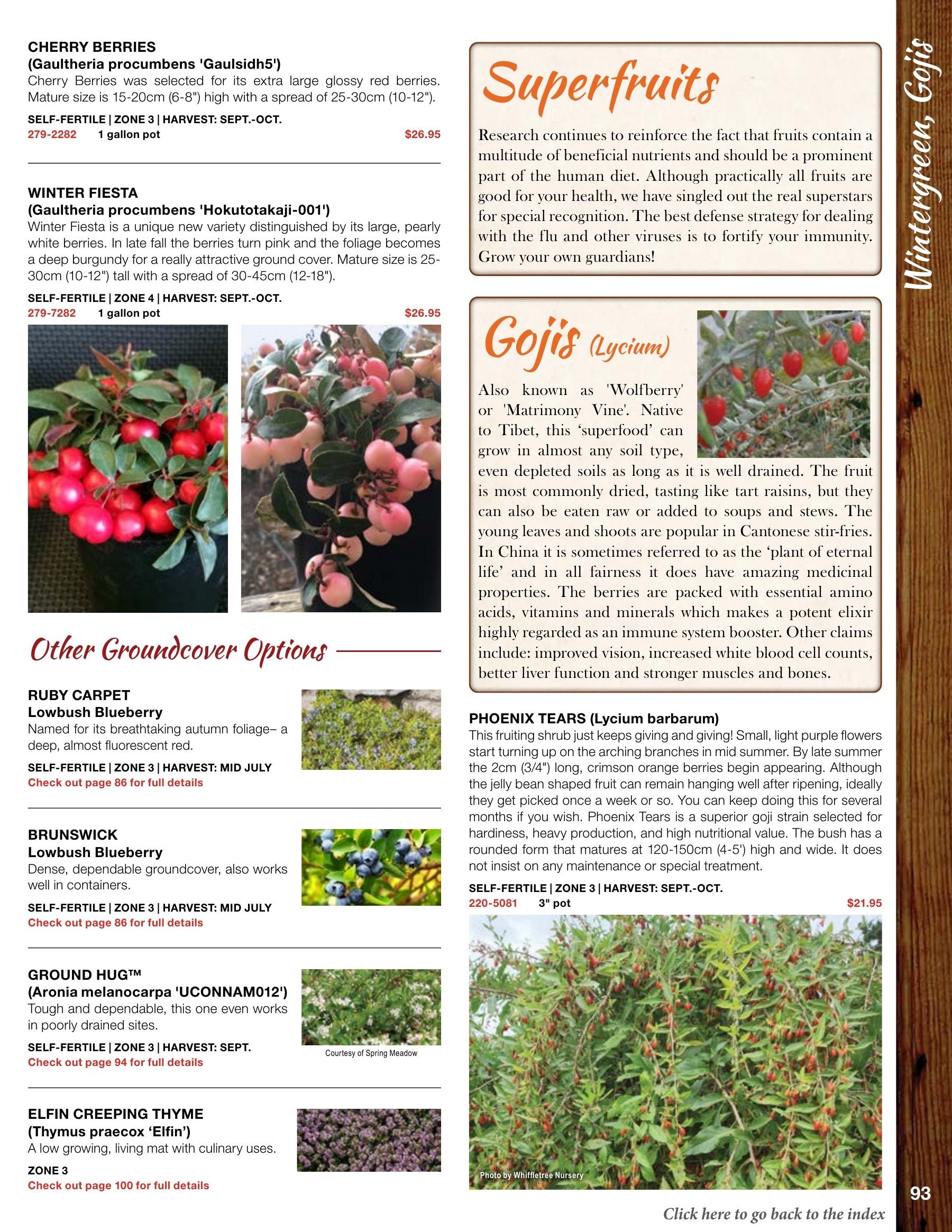 Whiffletree Farm & Nursery Annual Catalog Weekly Ad January 1 - December 31, 2026