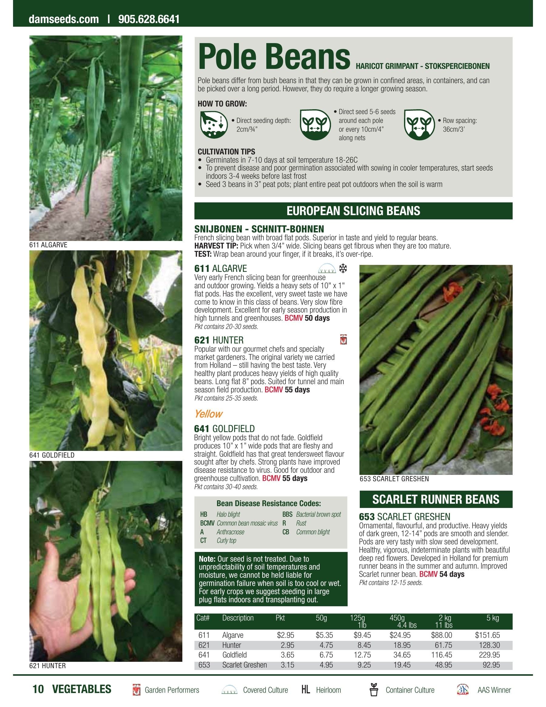 William Dam Seeds Annual Catalog Weekly Ad January 1 - October 31, 2026