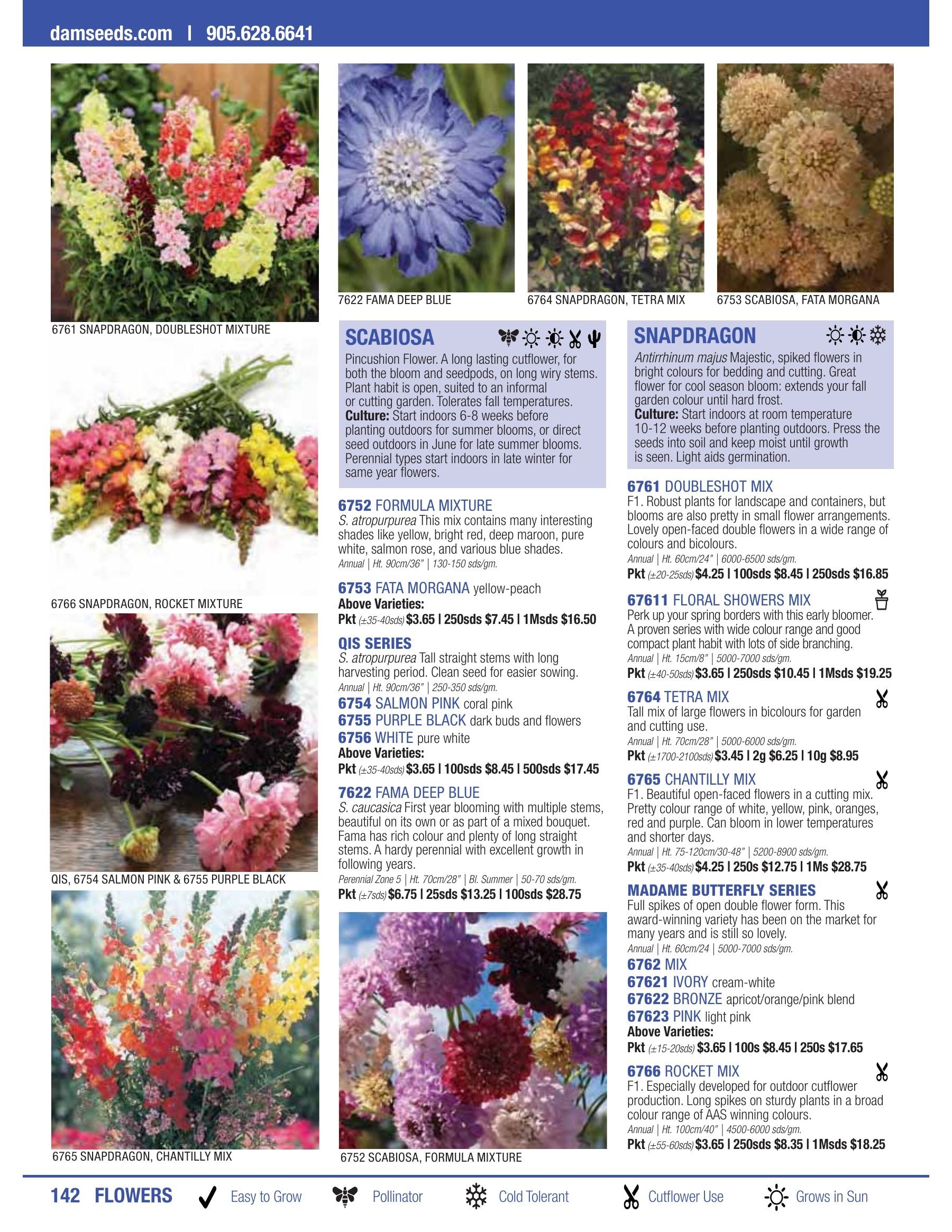 William Dam Seeds Annual Catalog Weekly Ad January 1 - October 31, 2026