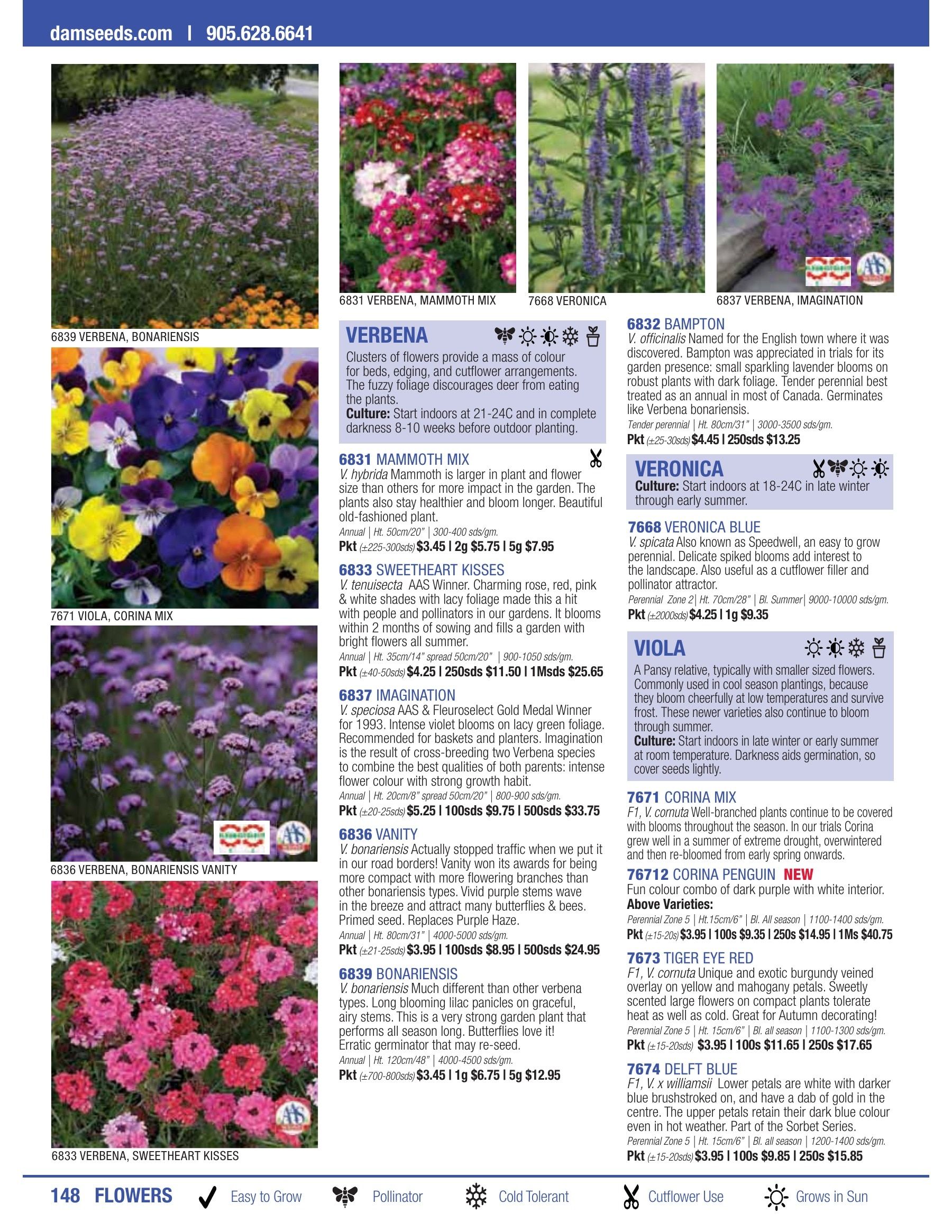 William Dam Seeds Annual Catalog Weekly Ad January 1 - October 31, 2026