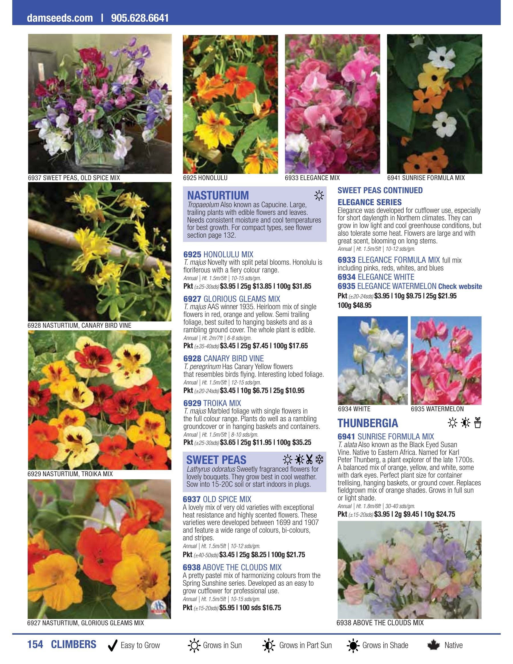 William Dam Seeds Annual Catalog Weekly Ad January 1 - October 31, 2026