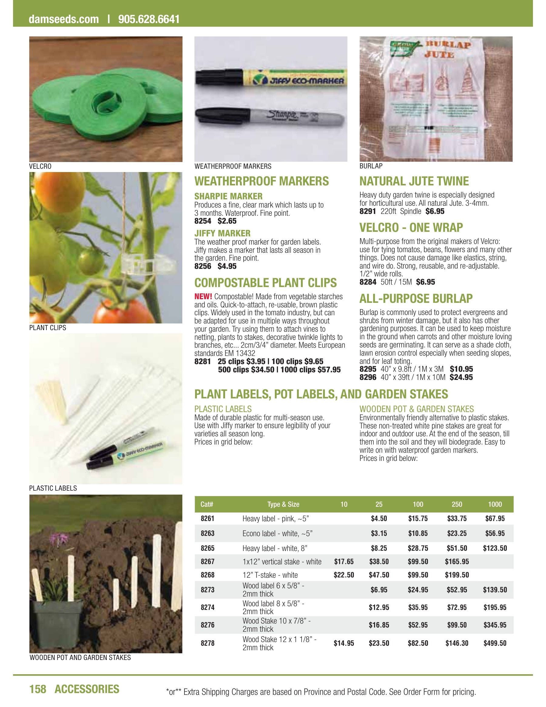 William Dam Seeds Annual Catalog Weekly Ad January 1 - October 31, 2026