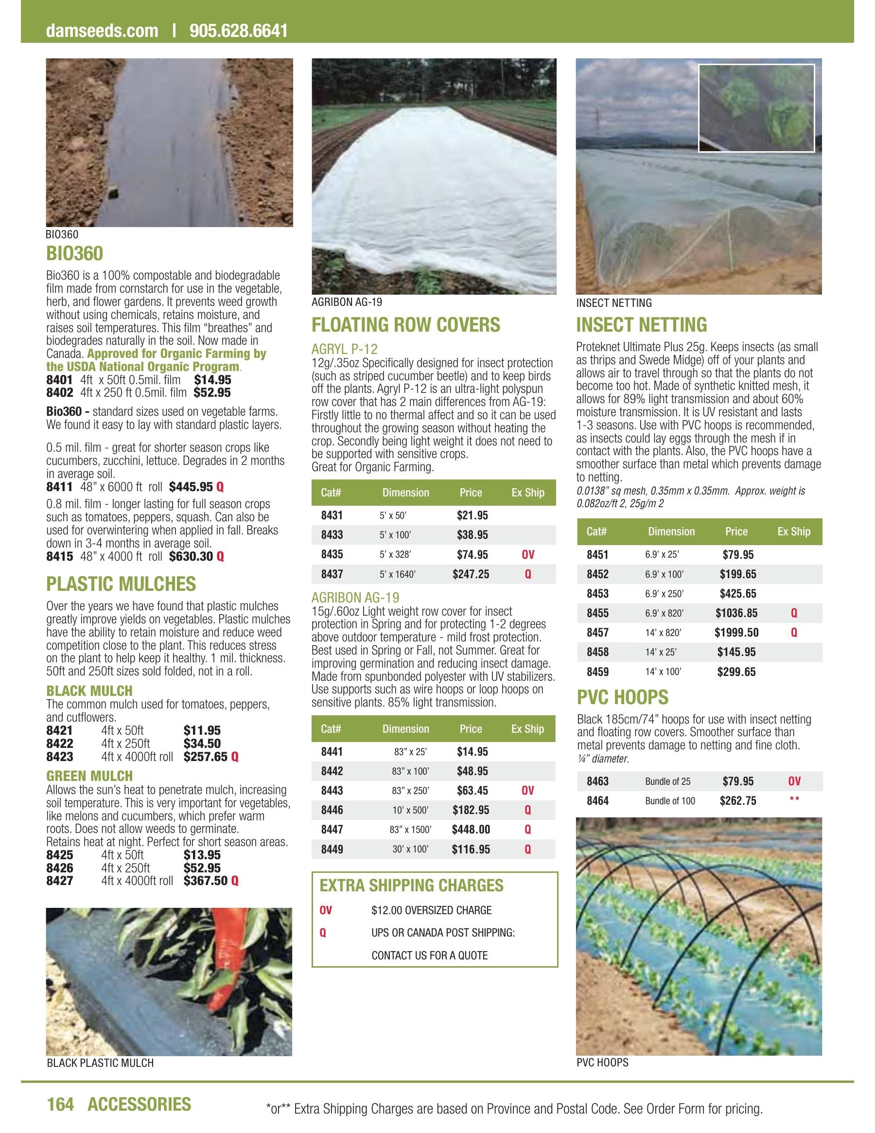 William Dam Seeds Annual Catalog Weekly Ad January 1 - October 31, 2026