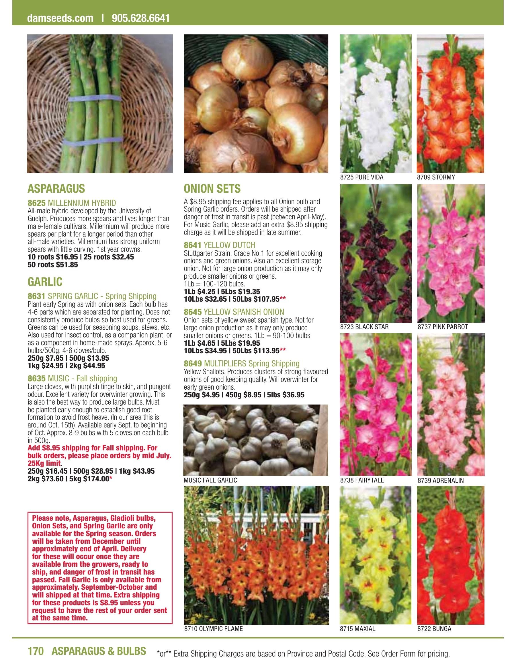 William Dam Seeds Annual Catalog Weekly Ad January 1 - October 31, 2026
