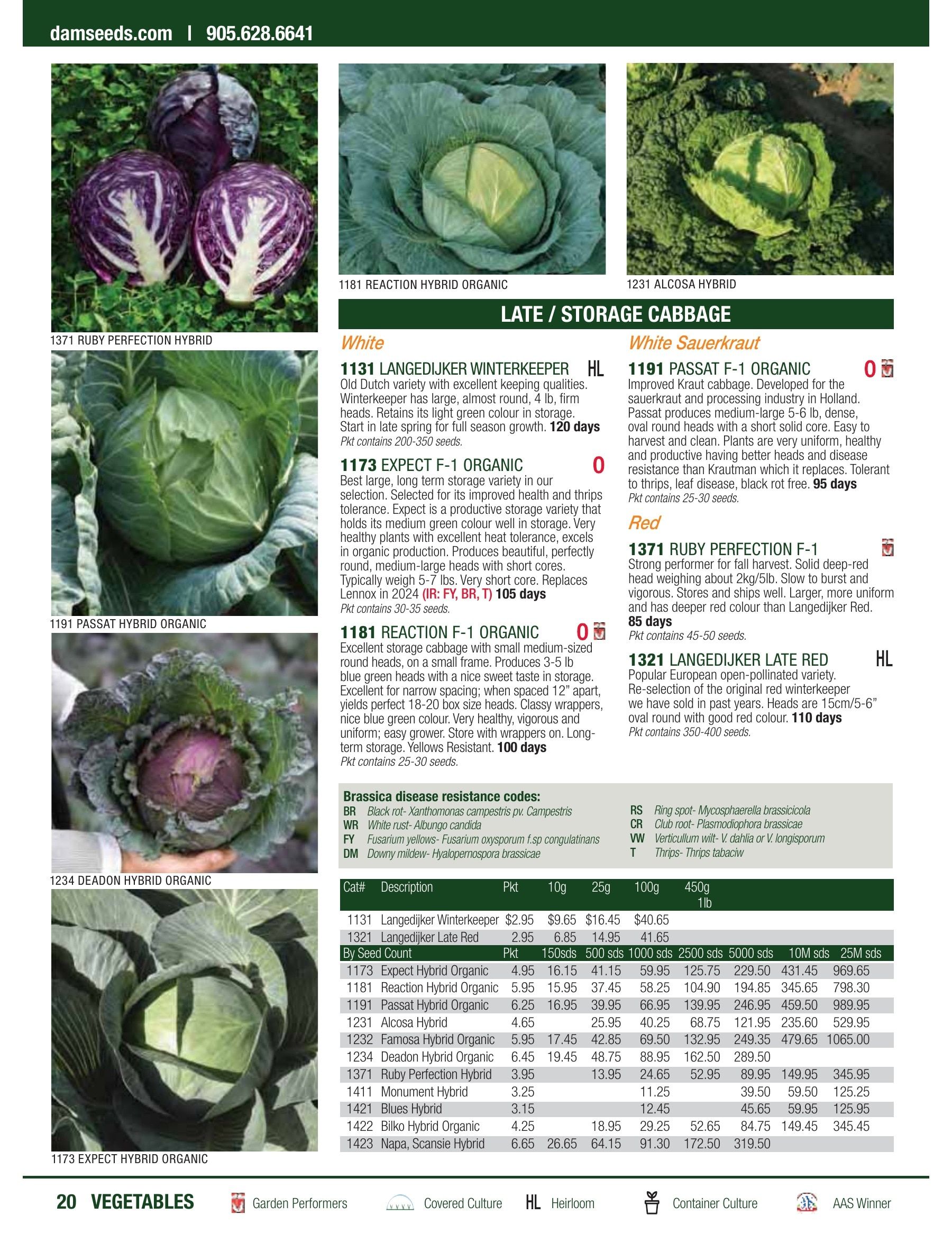 William Dam Seeds Annual Catalog Weekly Ad January 1 - October 31, 2026