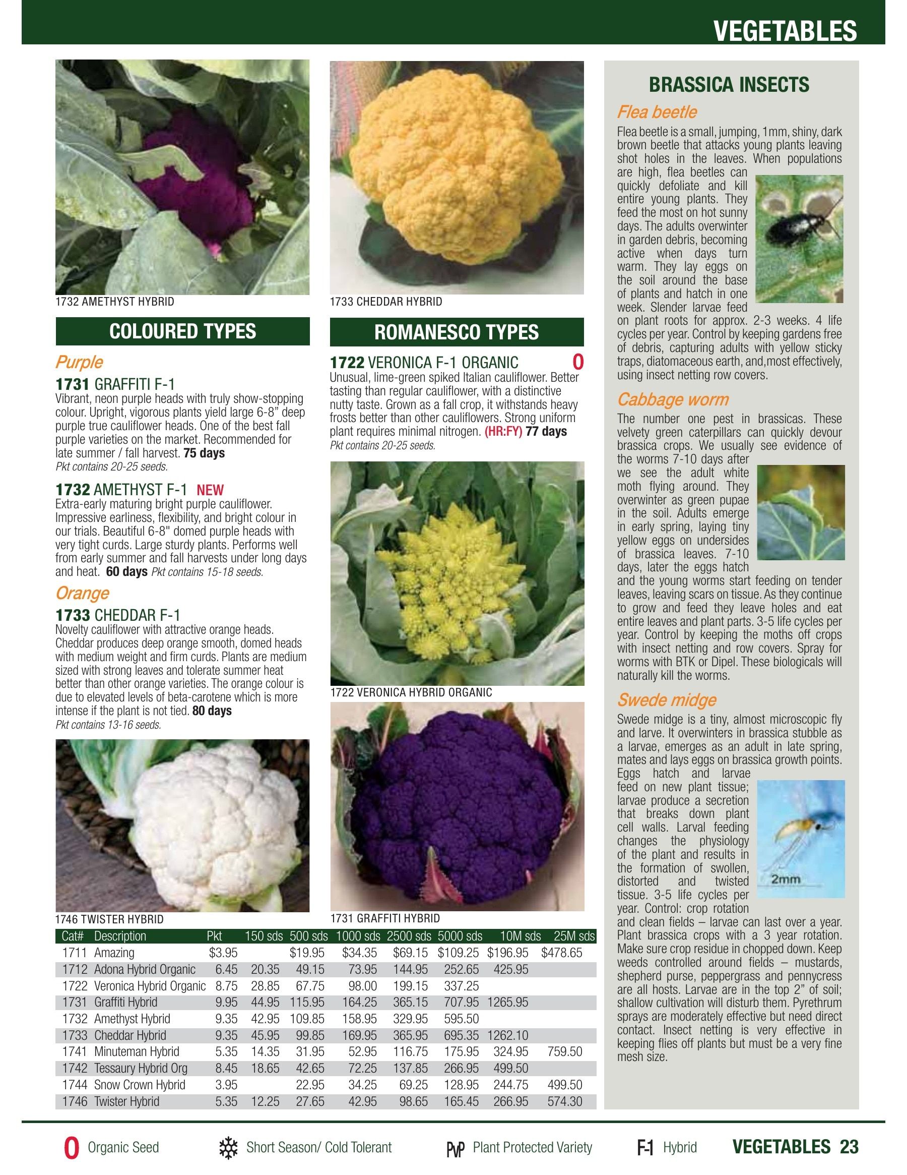 William Dam Seeds Annual Catalog Weekly Ad January 1 - October 31, 2026