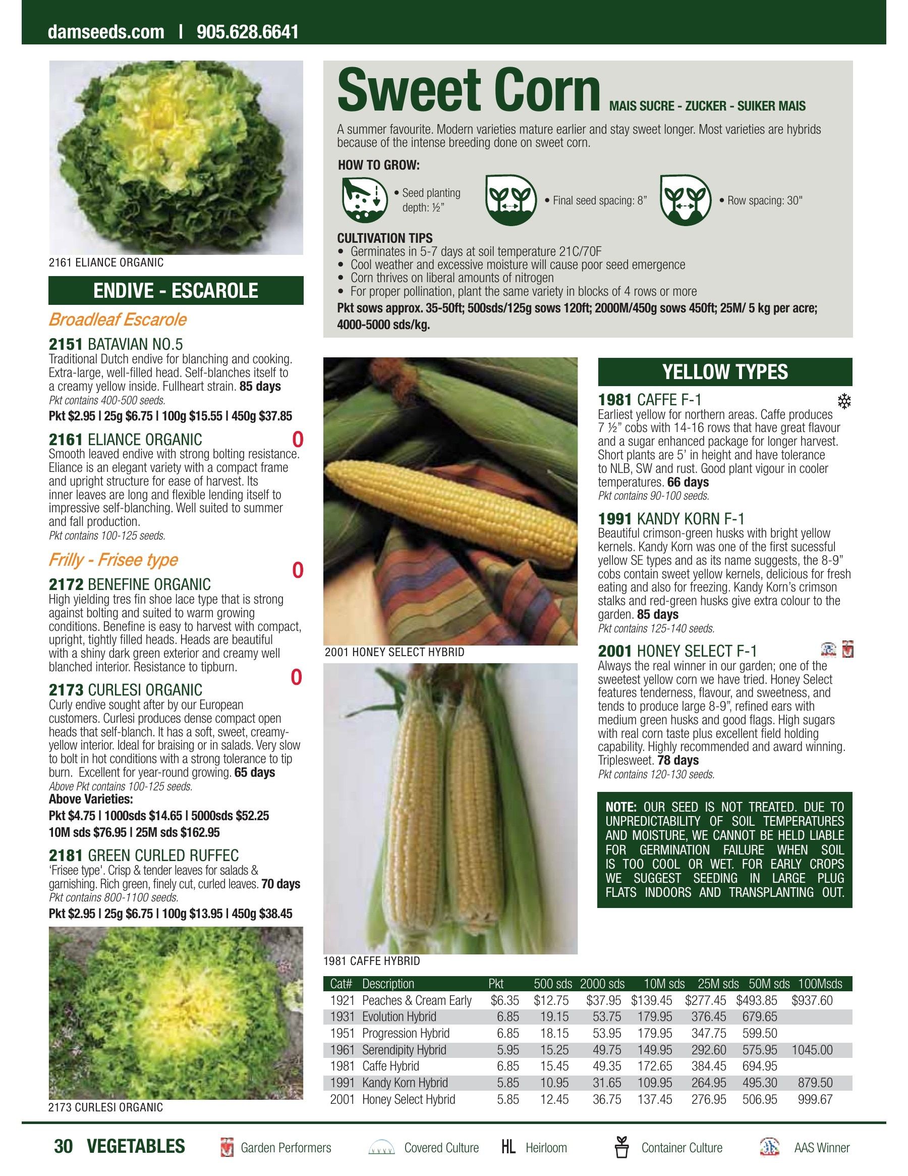 William Dam Seeds Annual Catalog Weekly Ad January 1 - October 31, 2026
