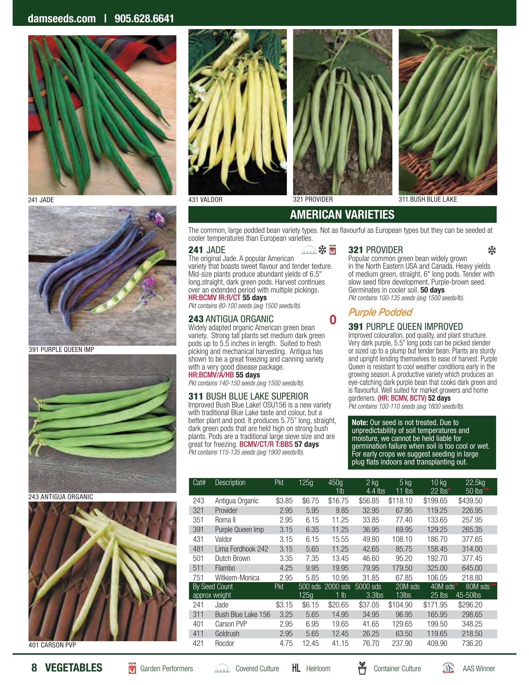 William Dam Seeds Annual Catalog Weekly Ad January 1 - October 31, 2026