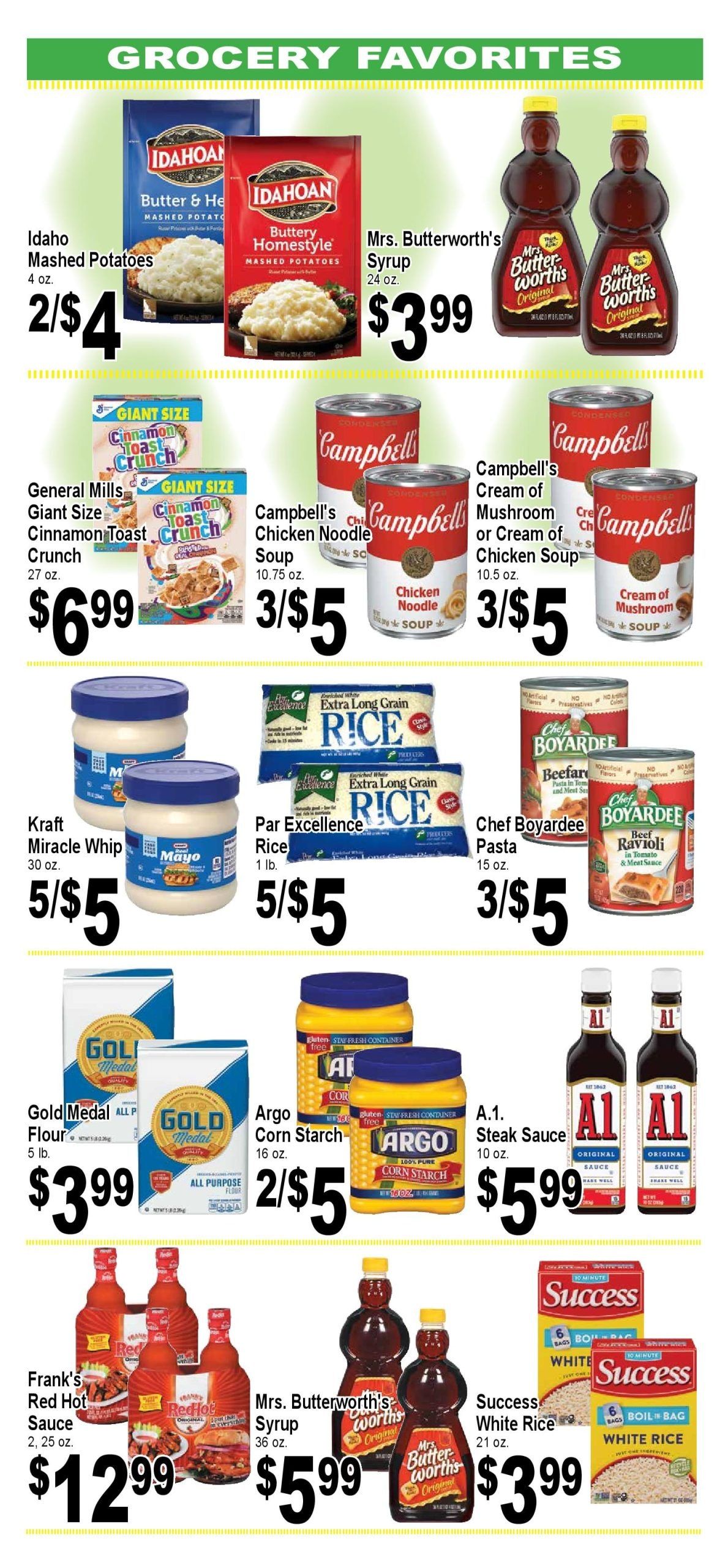 Grace Food Market (12055 Morang Avenue, Detroit, MI) Weekly Ad August 7 - September 3, 2026
