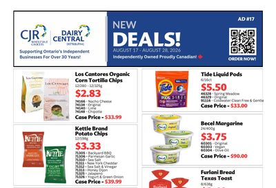 CJR Wholesale Grocers Weekly Ad August 17 - 28, 2026