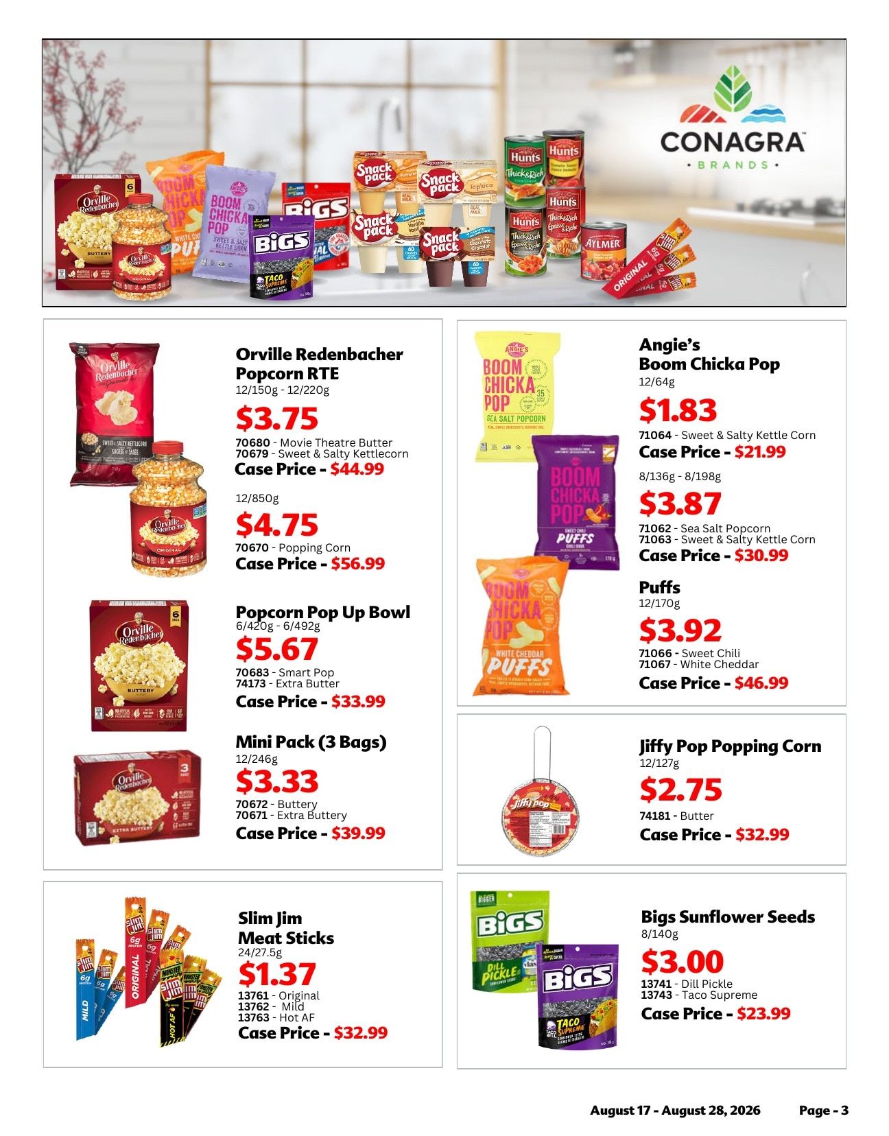 CJR Wholesale Grocers Weekly Ad August 17 - 28, 2026
