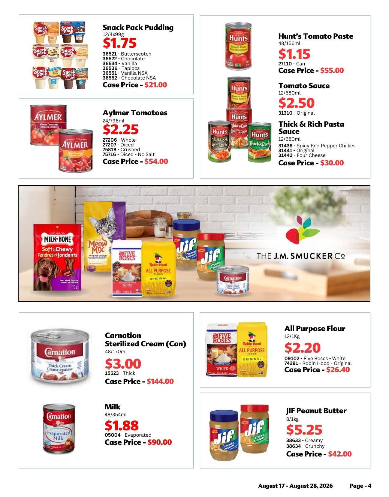 CJR Wholesale Grocers Weekly Ad August 17 - 28, 2026