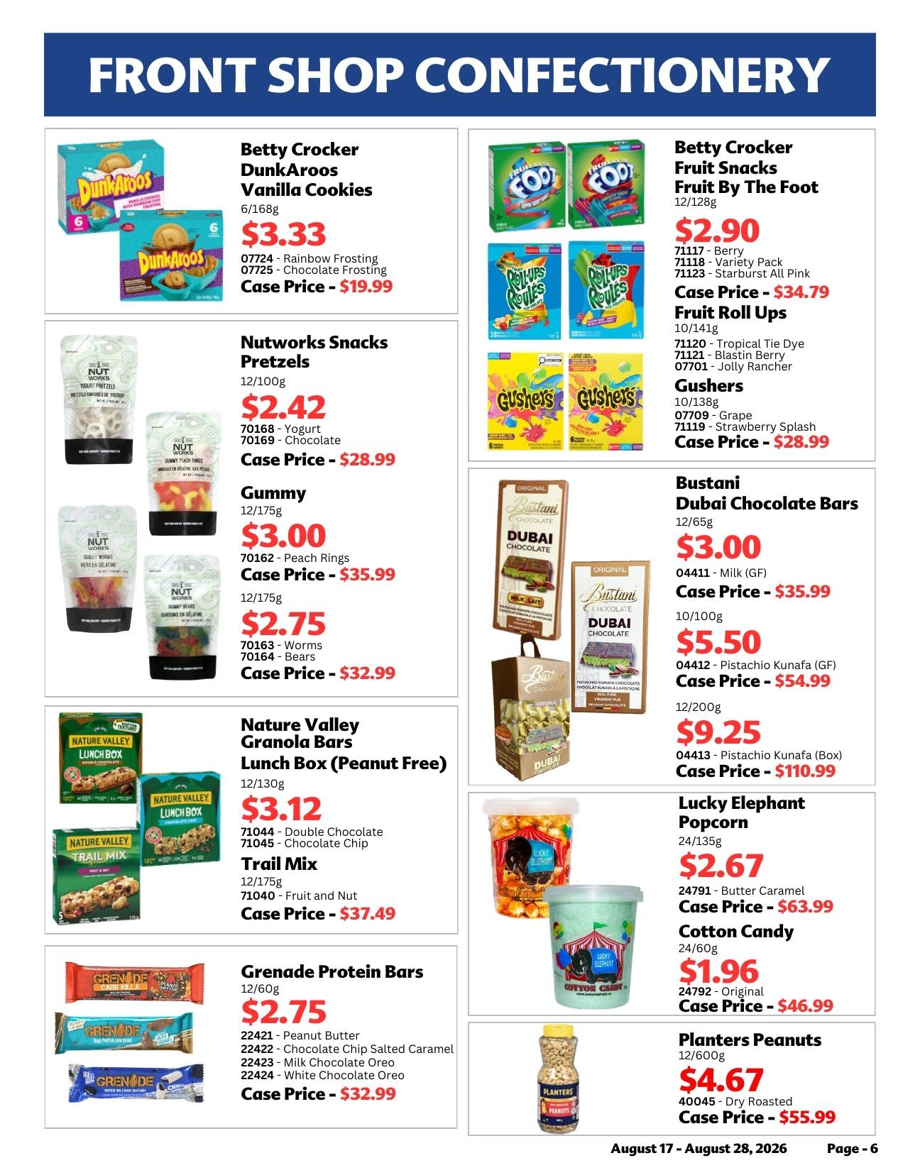 CJR Wholesale Grocers Weekly Ad August 17 - 28, 2026
