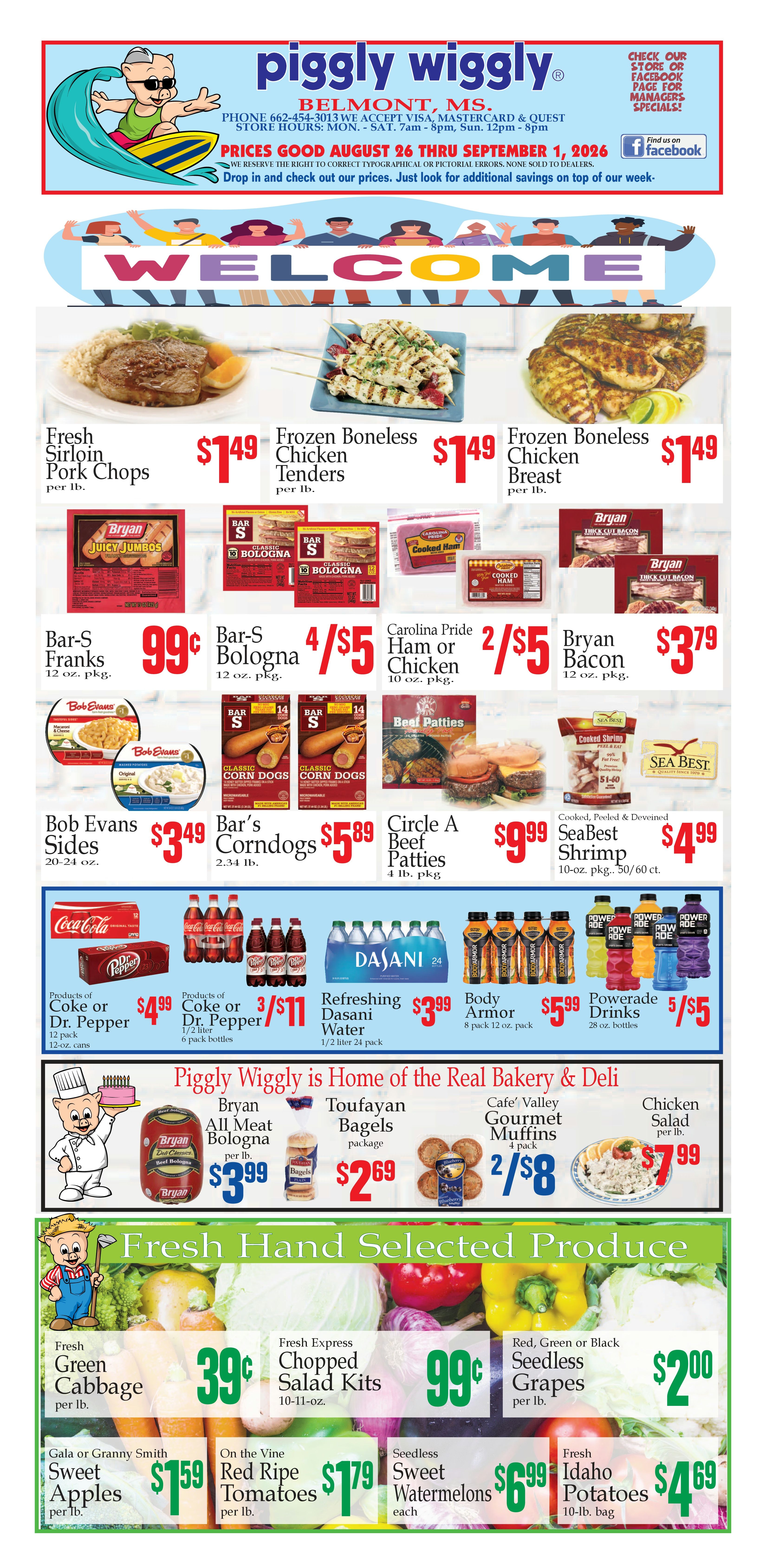 Hometown Piggly Wiggly (Belmont, MS) Weekly Ad August 26 - September 1, 2026