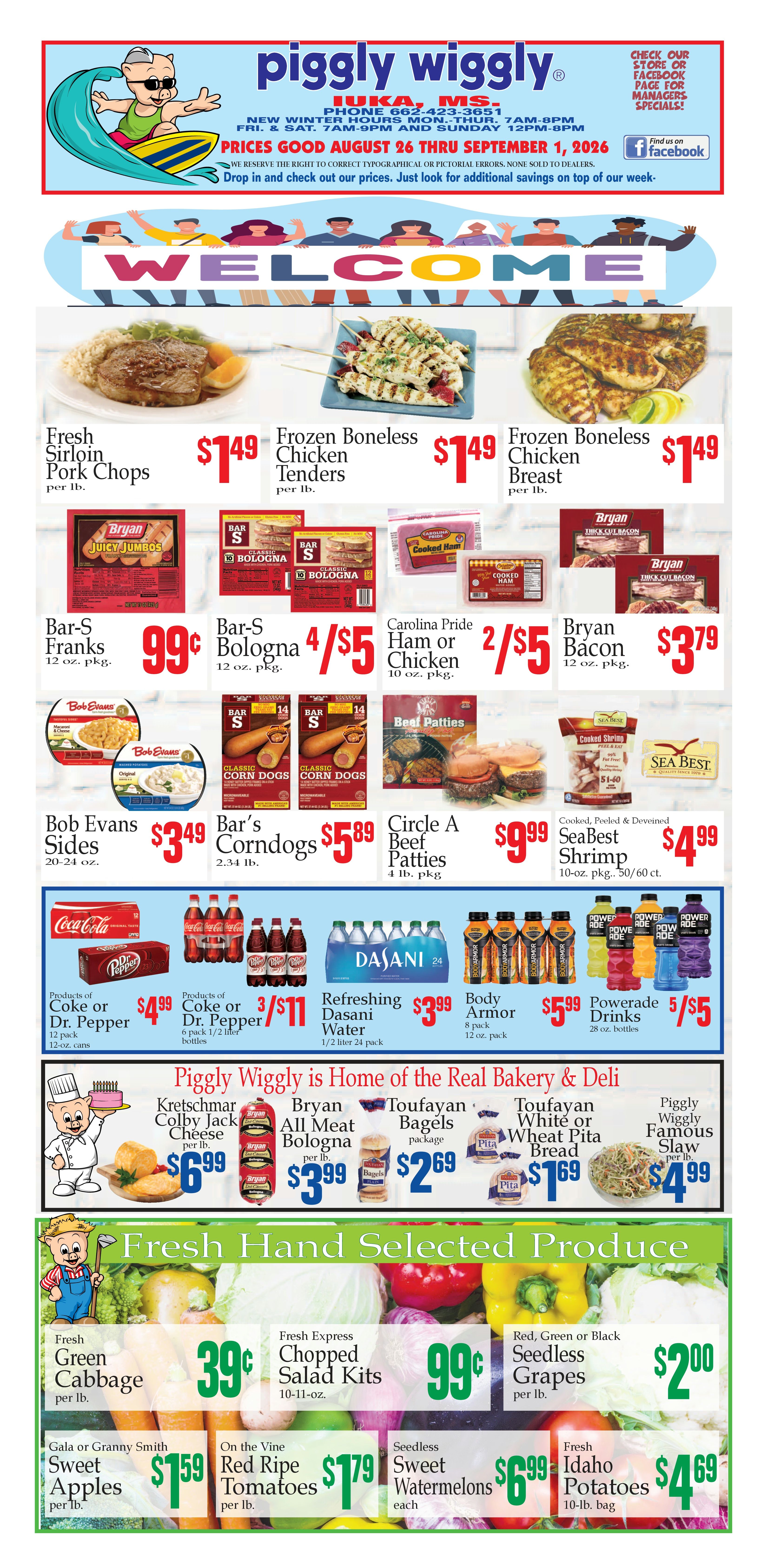 Hometown Piggly Wiggly (Iuka, MS) Weekly Ad August 26 - September 1, 2026