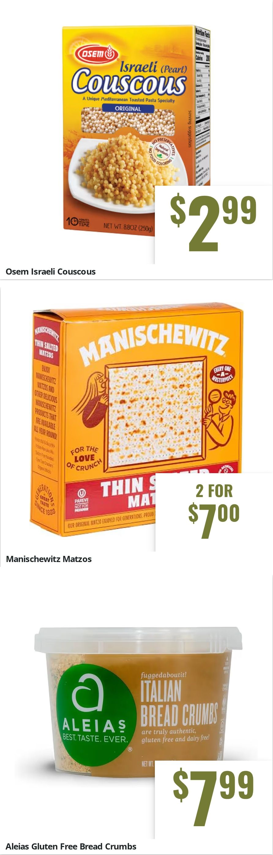 Brooklyn Harvest Weekly Ad August 28 - September 3, 2026