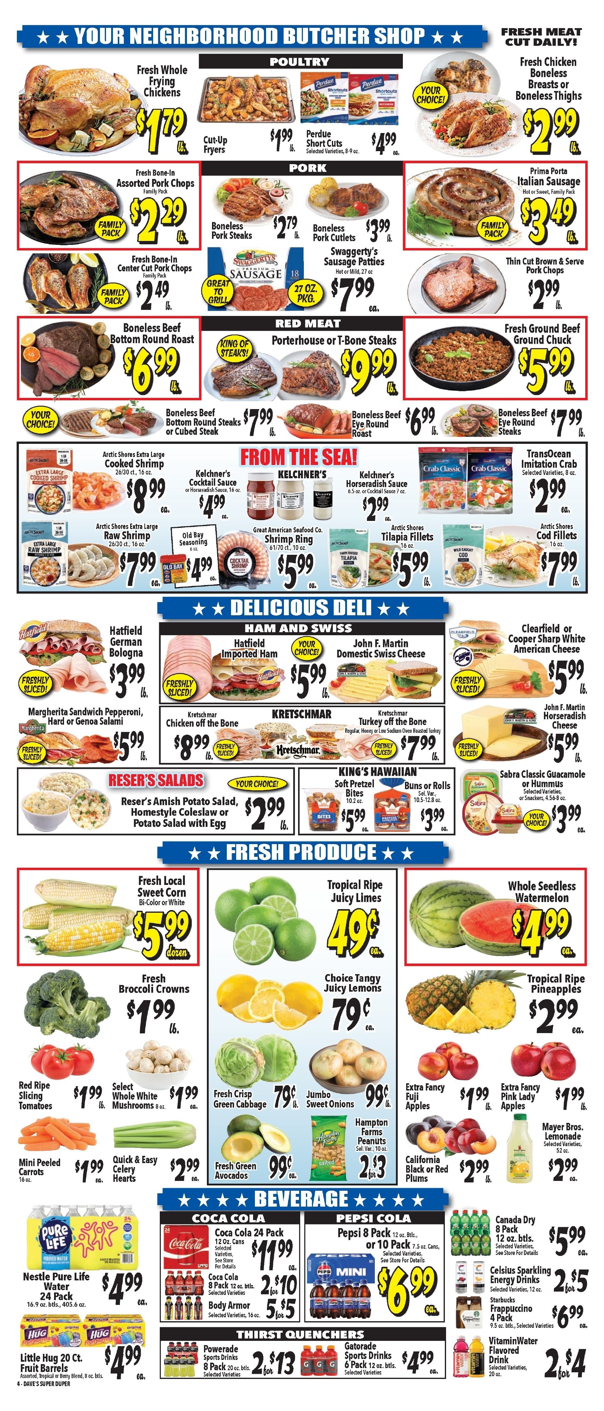 Dave's Super Duper Weekly Ad August 28 - September 3, 2026