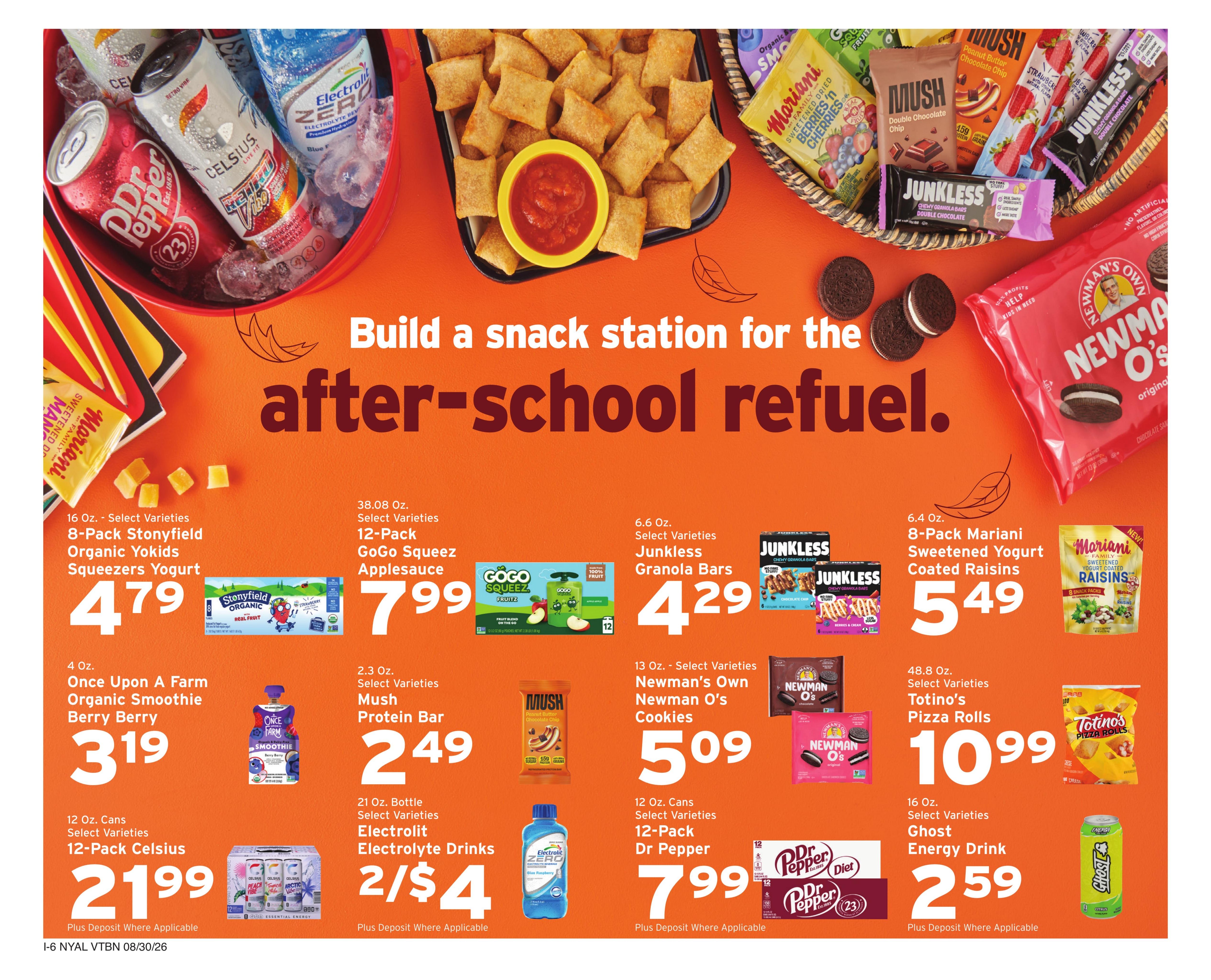Hannaford (Albany Area, NY) Week 36 Weekly Ad August 30 - September 5, 2026